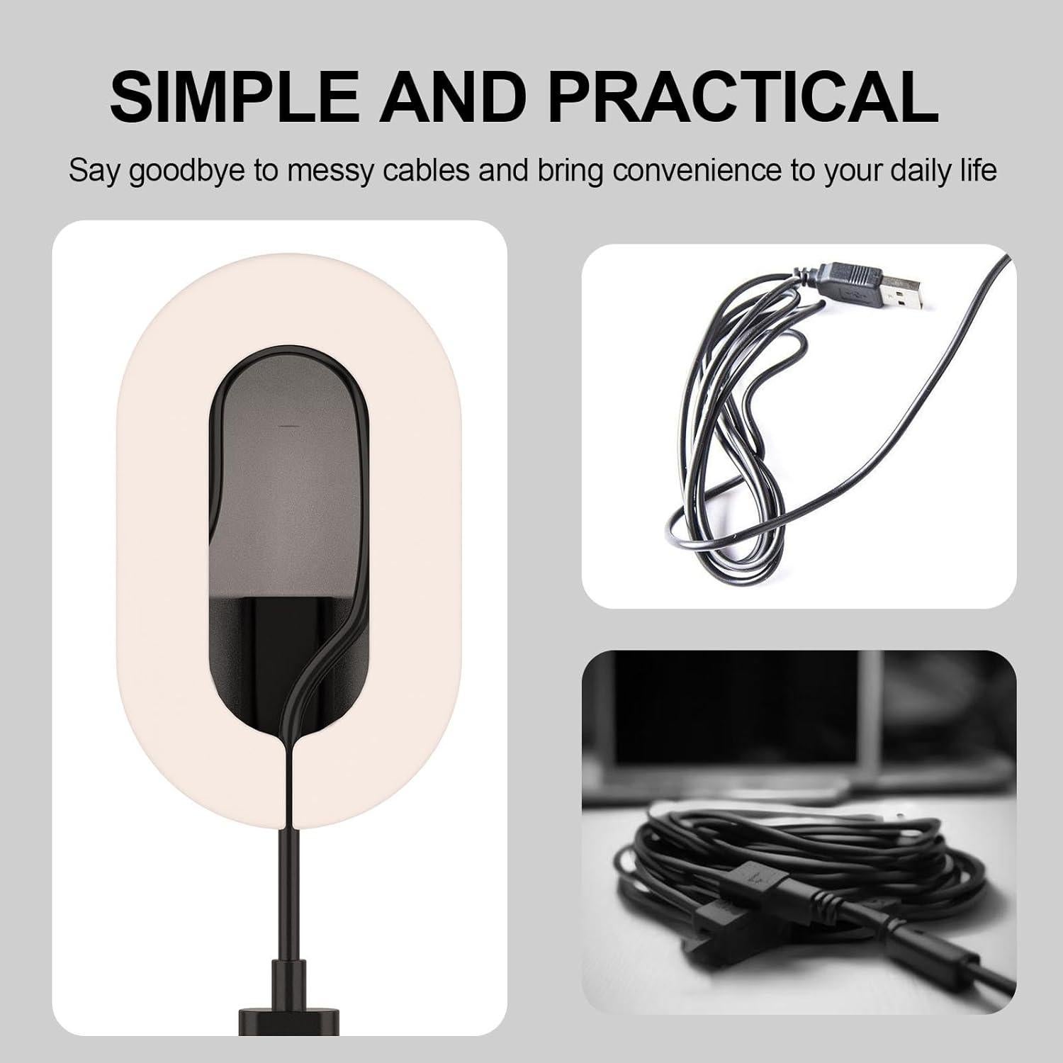 Soporte Cargador BOTOMALL para Oura Ring Gen3 - Silicona