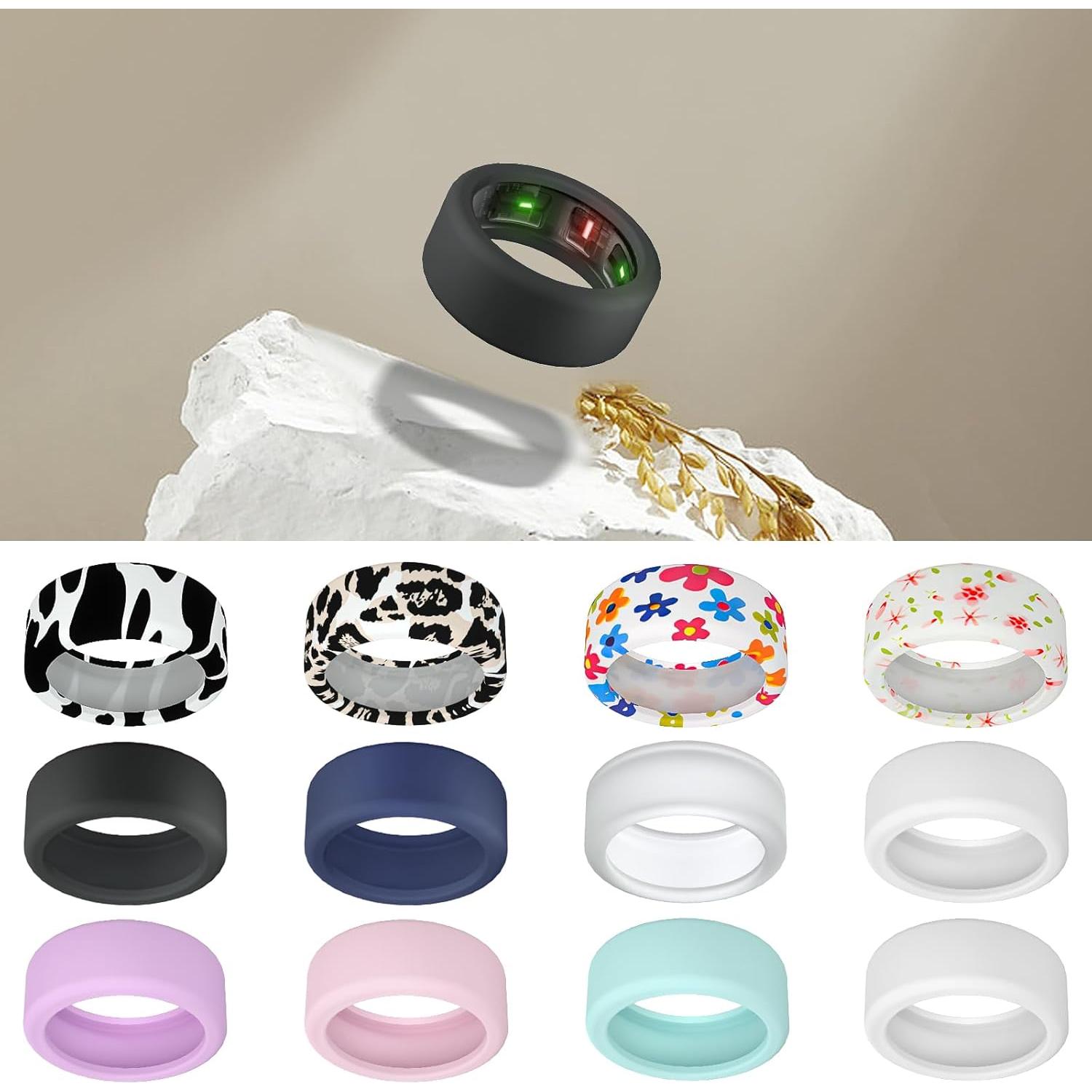 Protector de Silicona Wawoday para Anillo Oura Gen 3 - 3 Pack