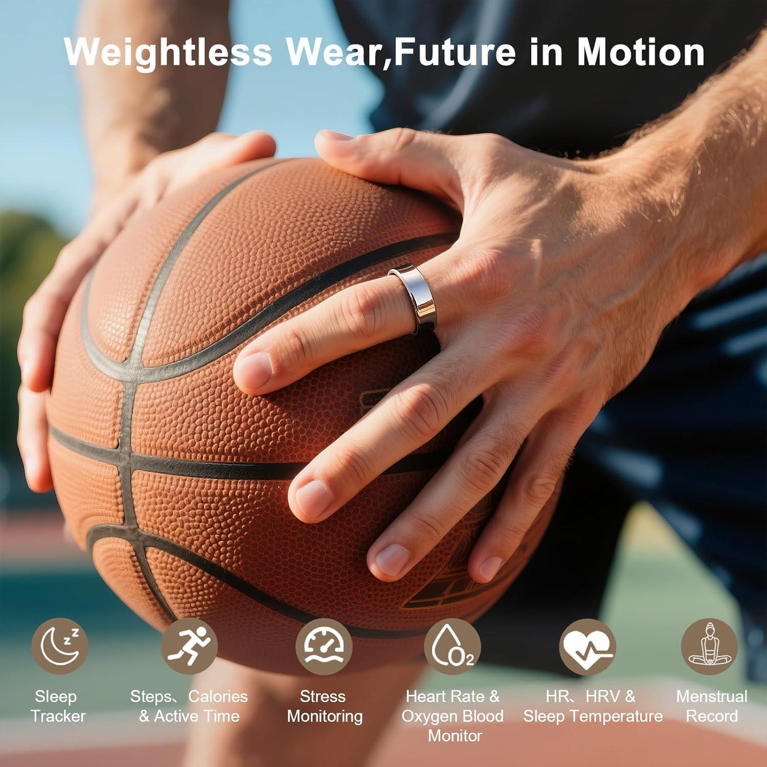 Anillo Inteligente Vic Oro Rosa 7 - Monitor de Salud y Sueño