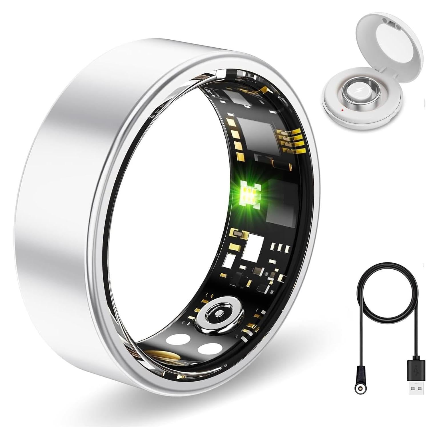 Anillo Inteligente Aichiken Monitor de Salud y Sueño IP68