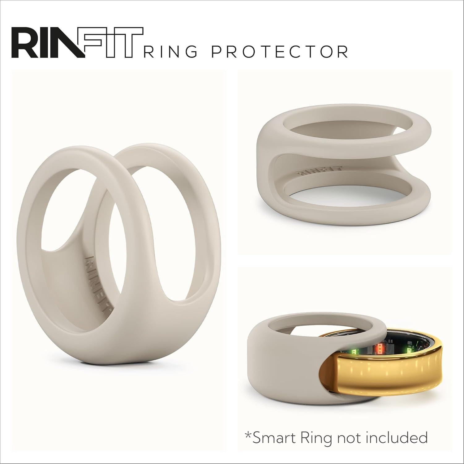 Protector de Anillo Inteligente Rinfit - Silicona Tamaño 8 Piedra