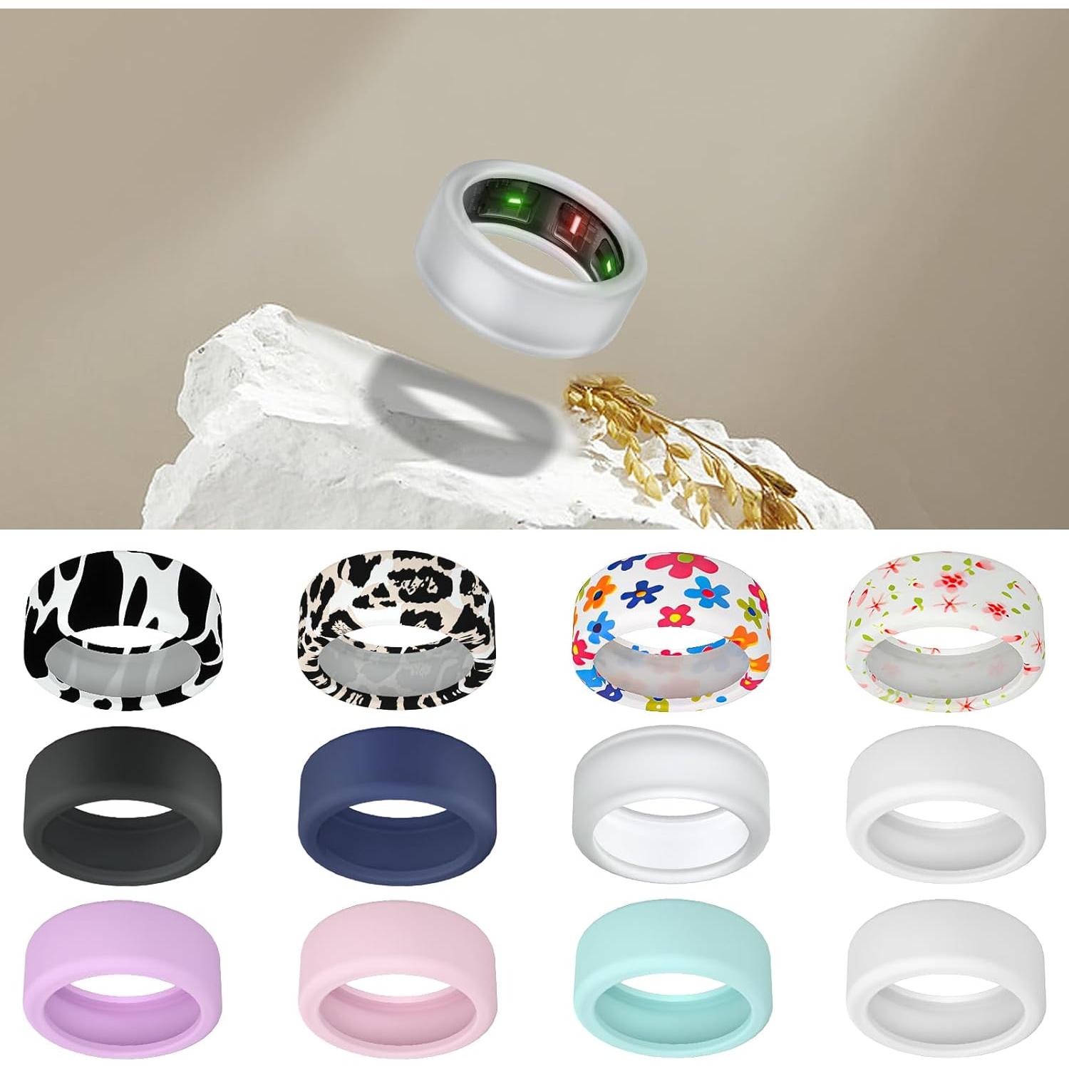 Protector de Silicona Wawoday para Oura Ring Gen 3 - 3 Pack