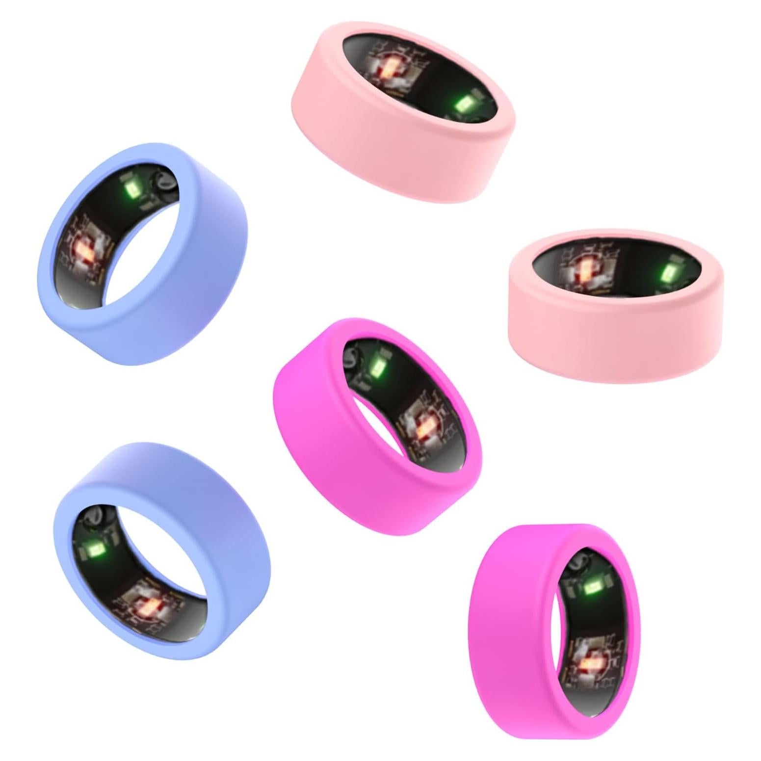 Funda de Silicona para Oura Ring Gen3 - 6 Pcs, Colores Variados