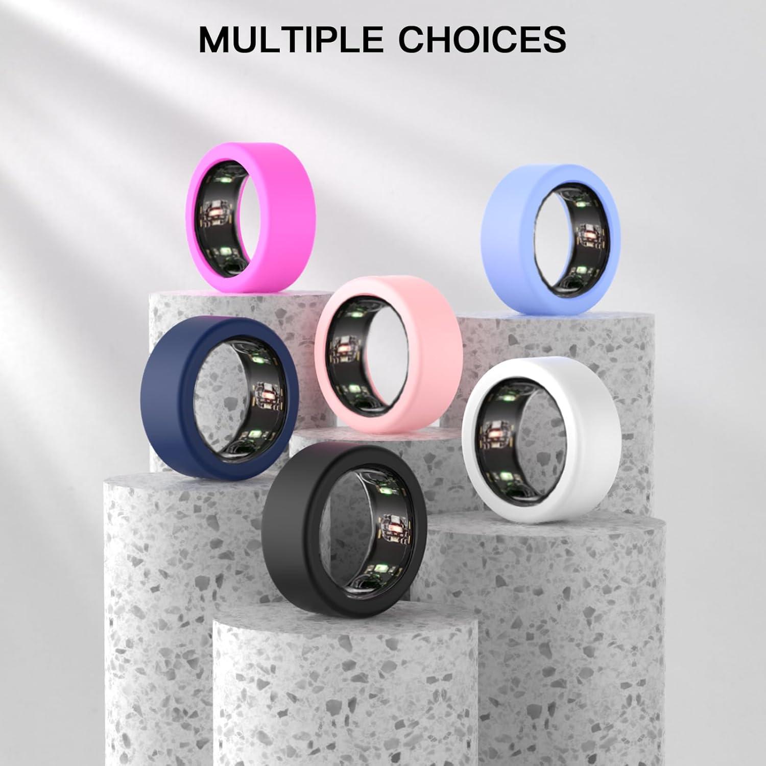Funda de Silicona para Oura Ring Gen3 - 6 Pcs, Colores Variados