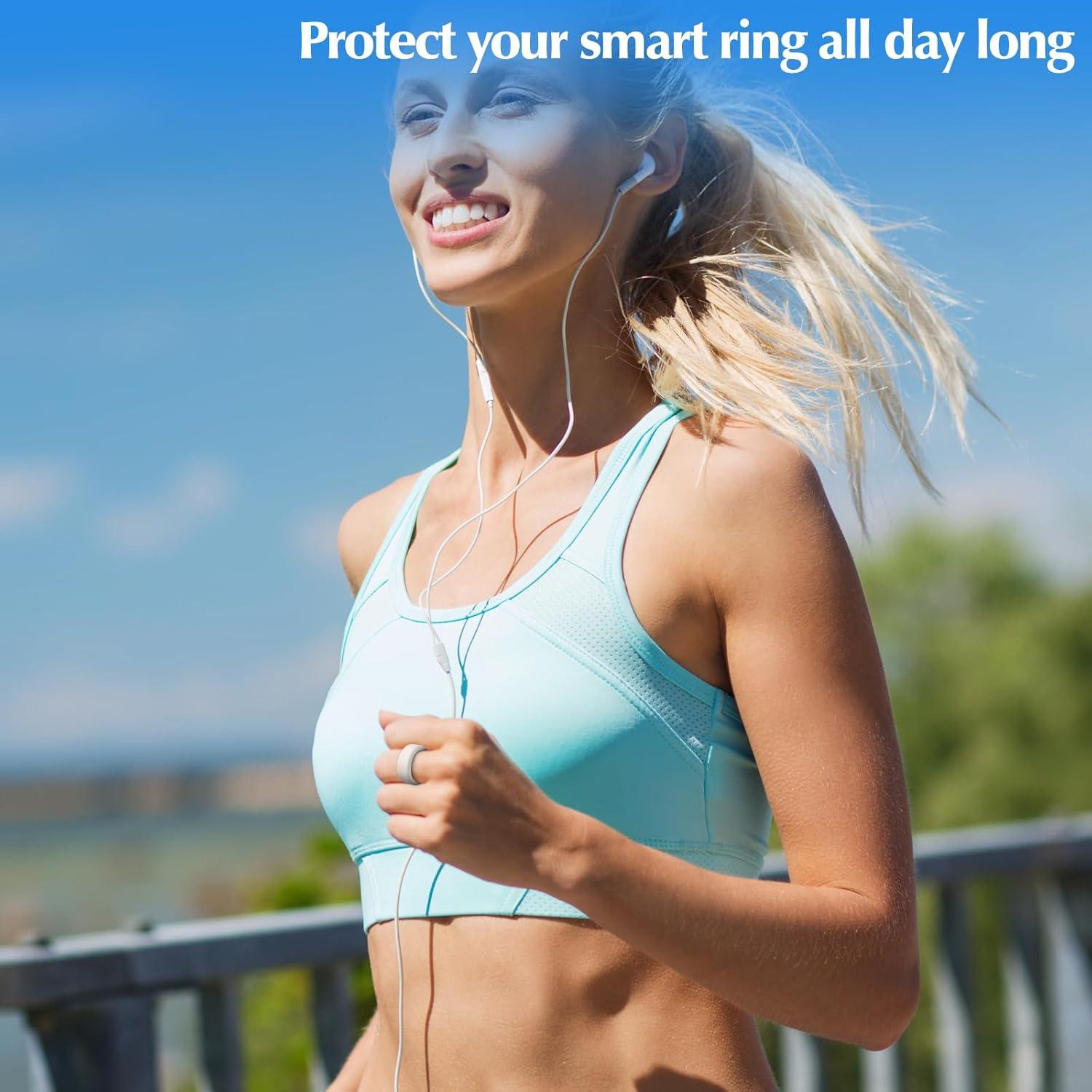 Funda de Silicona Hexasider para Anillos Inteligentes 7mm y 8mm