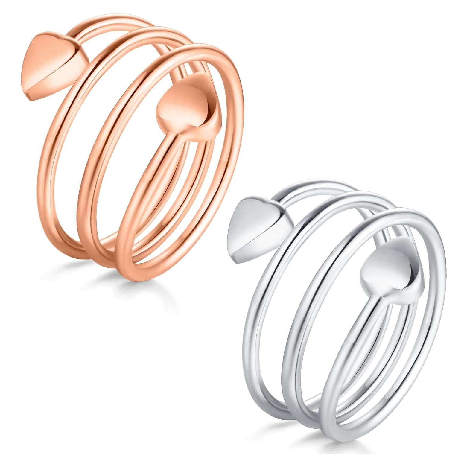 Anillo Magnético de Cobre Jecanori para Mujeres Ajustable