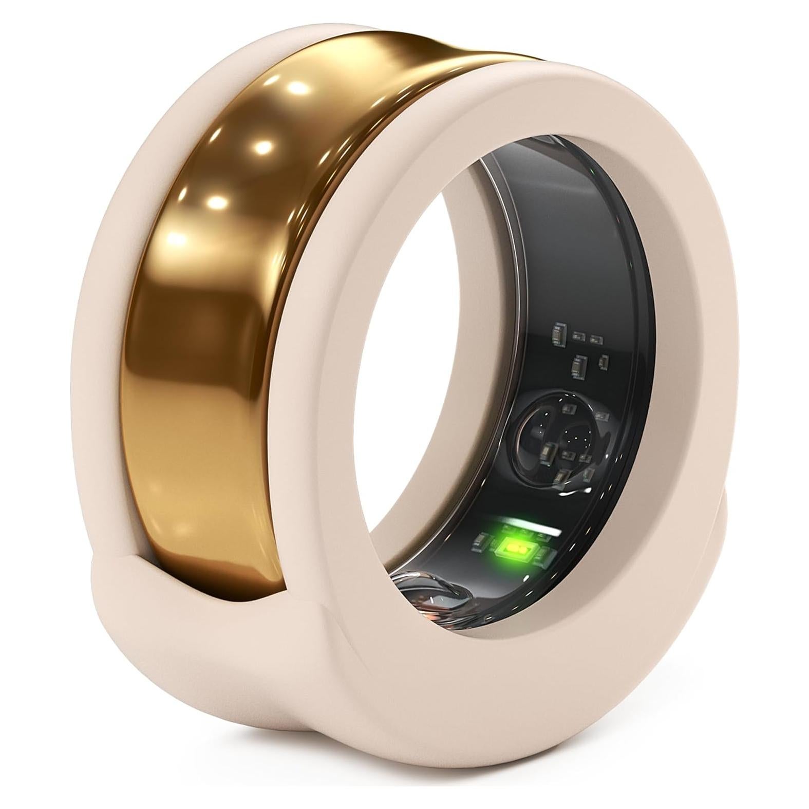 Protector de Anillo Inteligente Rinfit - Silicona Nude Talla 8