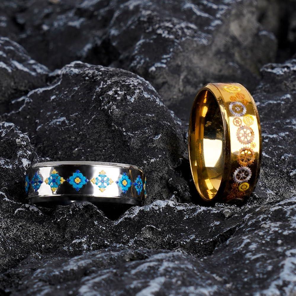 Aesthetic Stickers Compatible with Oura Ring Gen 4/3/Samsung Galaxy Ring/ULTRAHUMAN Ring AIR/RingConn 2&1, Waterproof Ring Stickers for AI Smart Ring Accessories Super Thin Protector Cover