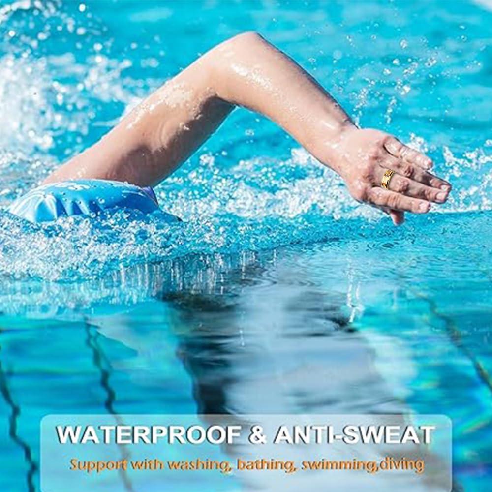 Aesthetic Stickers Compatible with Oura Ring Gen 4/3/Samsung Galaxy Ring/ULTRAHUMAN Ring AIR/RingConn 2&1, Waterproof Ring Stickers for AI Smart Ring Accessories Super Thin Protector Cover