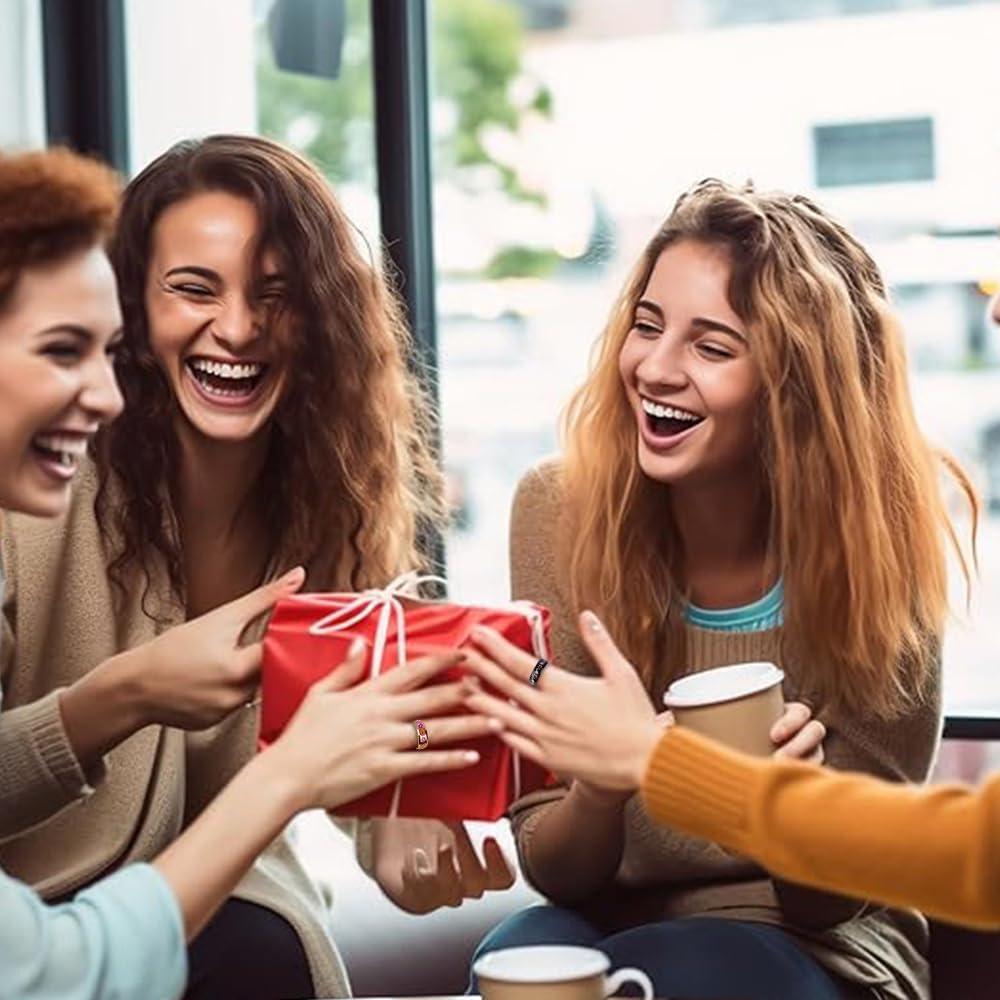 Aesthetic Stickers Compatible with Oura Ring Gen 4/3/Samsung Galaxy Ring/ULTRAHUMAN Ring AIR/RingConn 2&1, Waterproof Ring Stickers for AI Smart Ring Accessories Super Thin Protector Cover