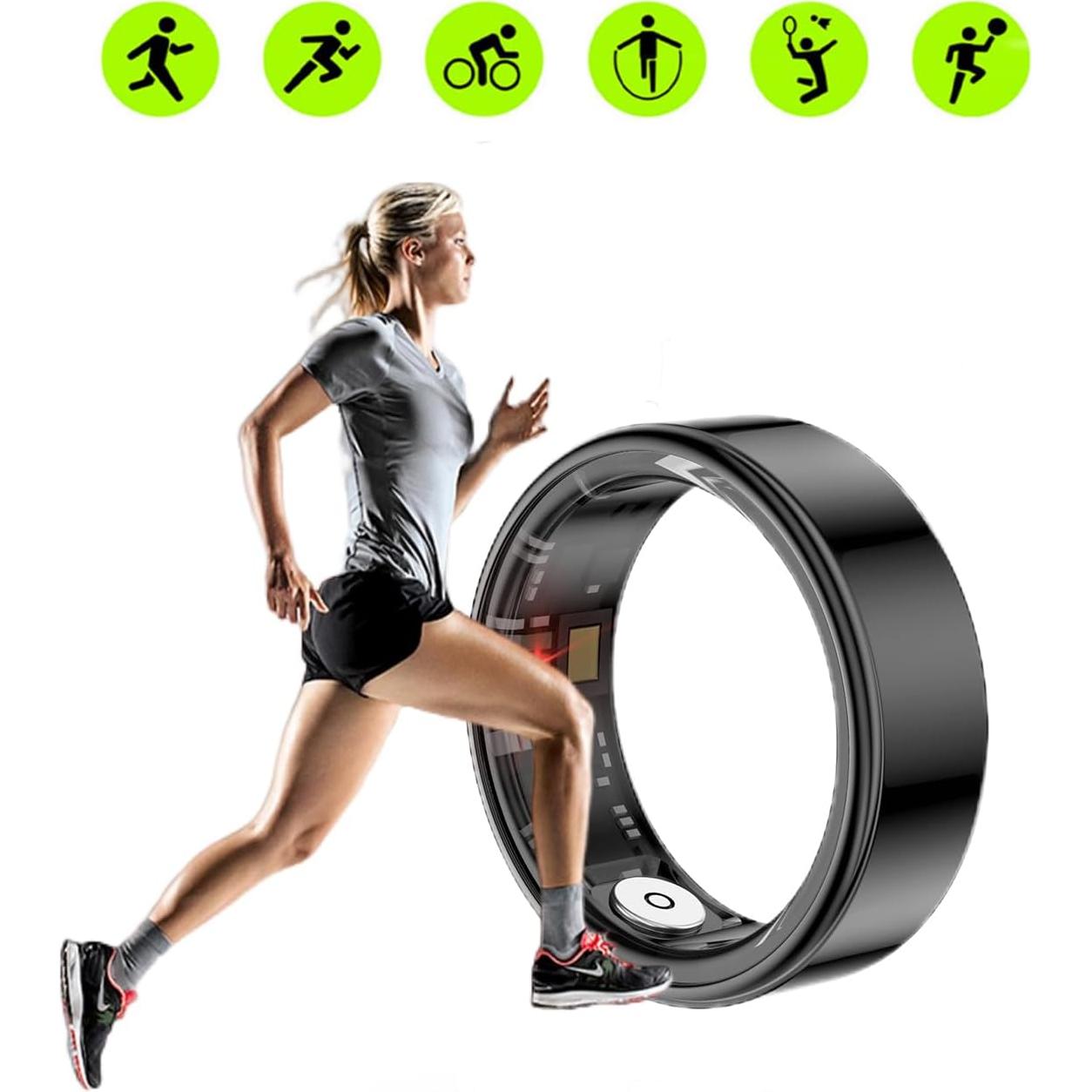 Anillo Inteligente Comforniture Plata 9# Seguimiento Salud IP68