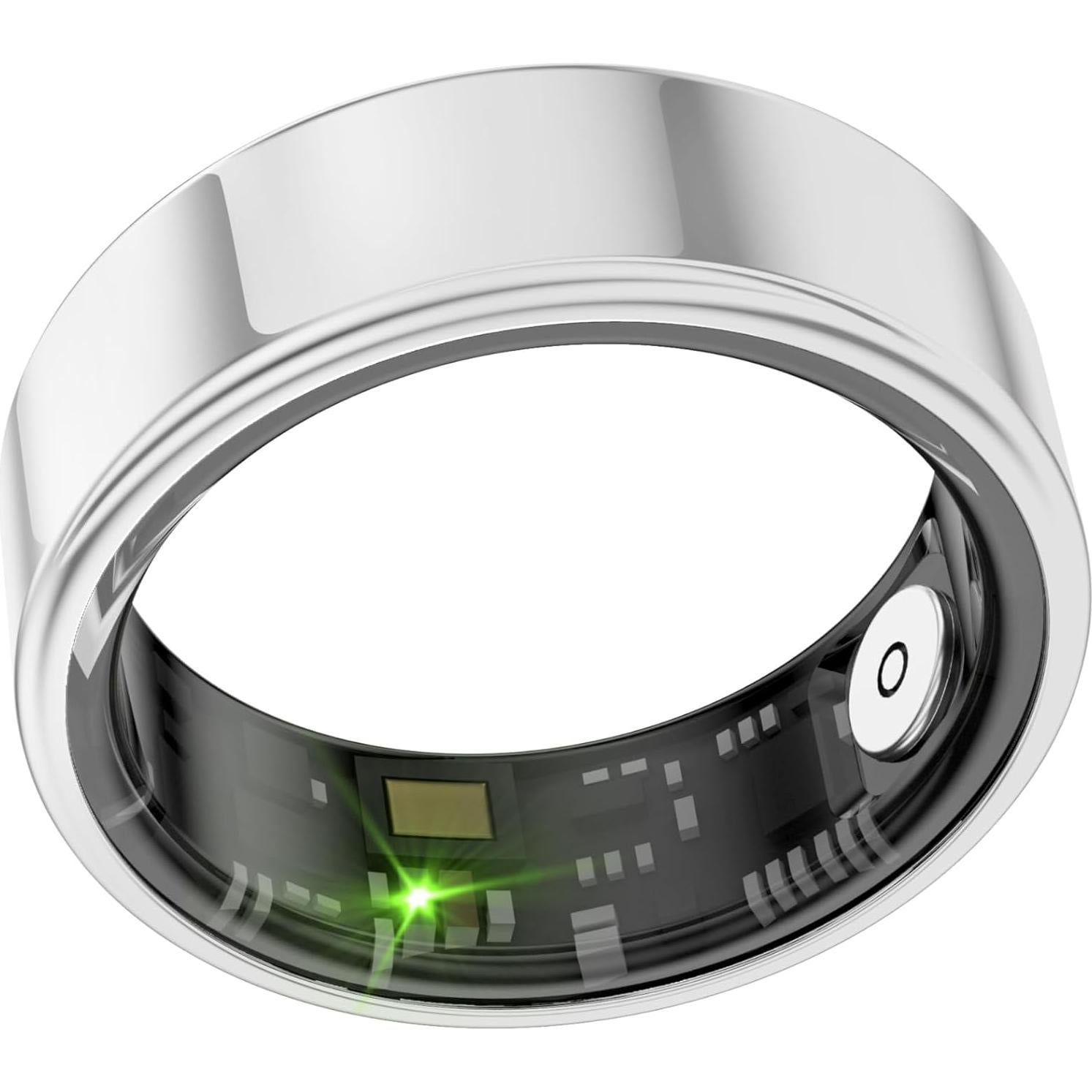 Anillo Inteligente Comforniture Plata 9# Seguimiento Salud IP68