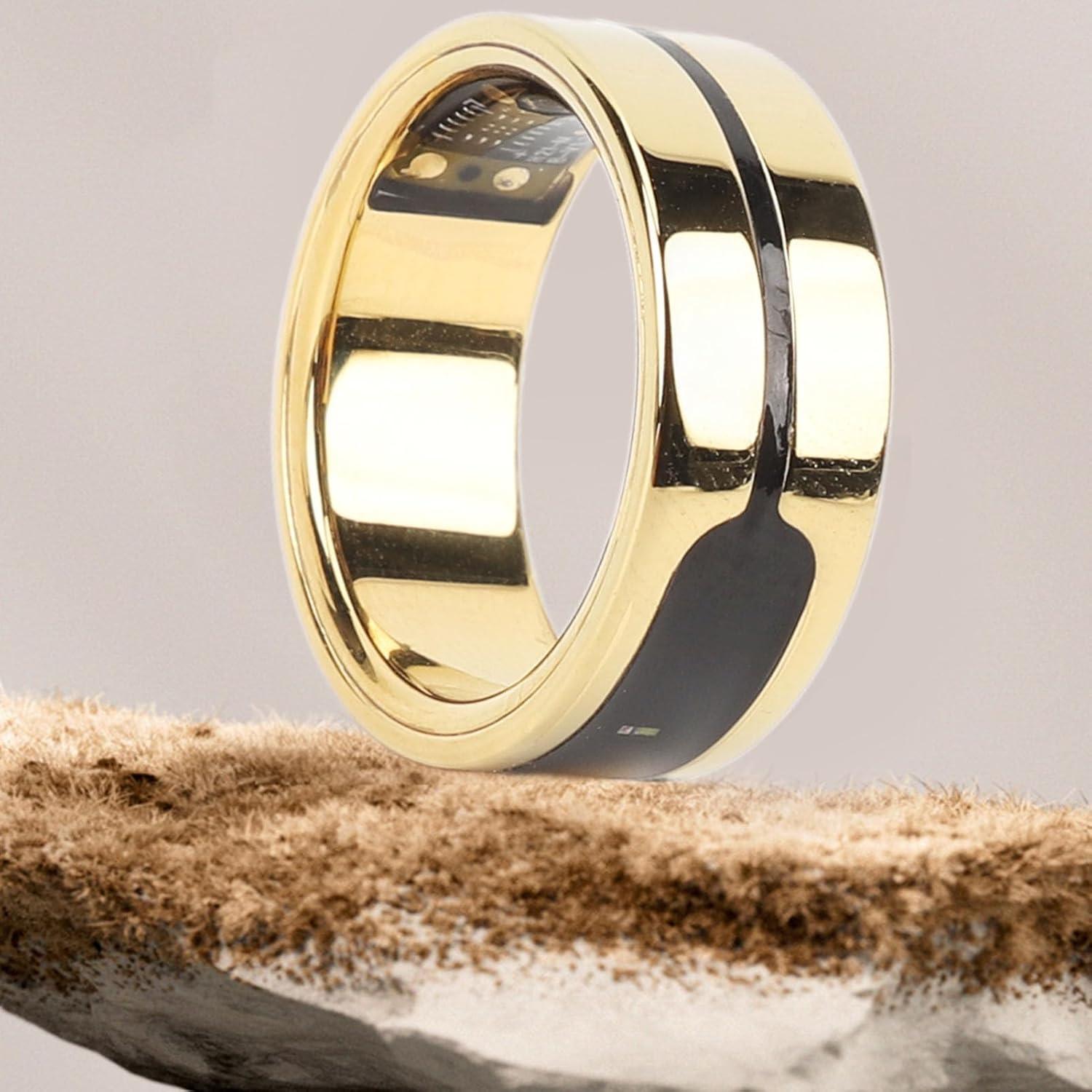 Anillo Inteligente de Salud Zunate con Control Táctil y Carga