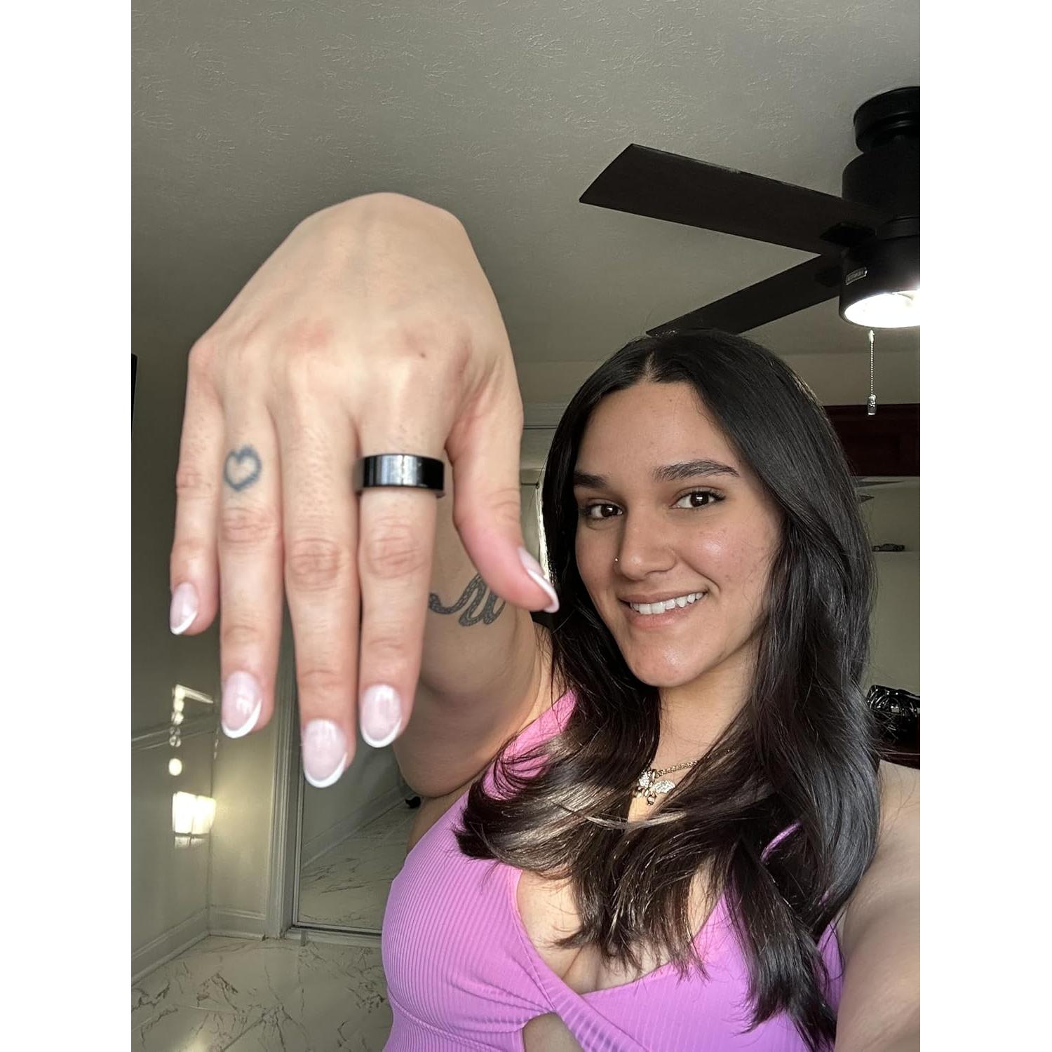 Anillo Inteligente Vital Health para Mujeres y Hombres - Tamaño 11