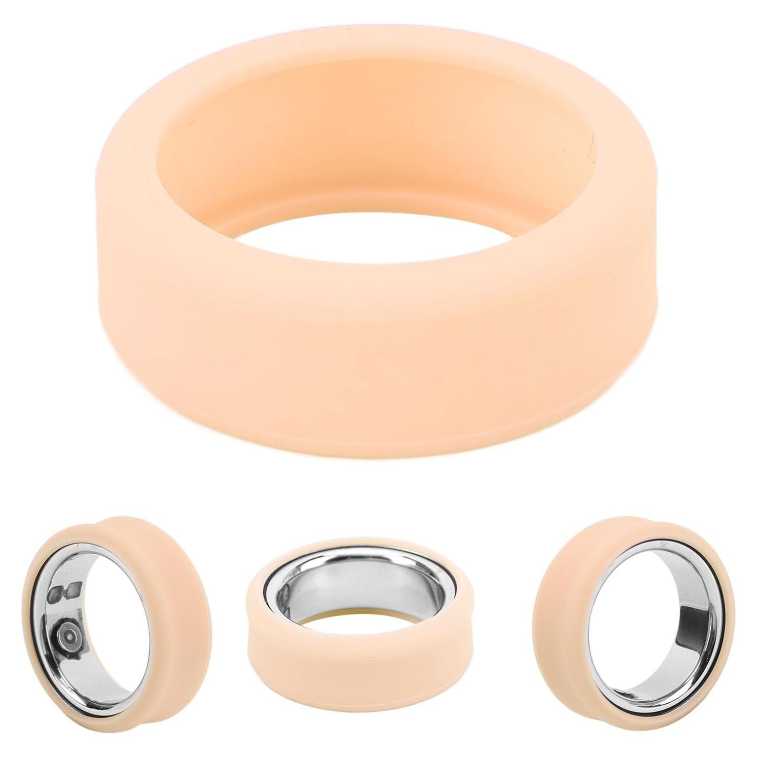 Protector de Silicona para Anillo Inteligente Bewinner Rosa