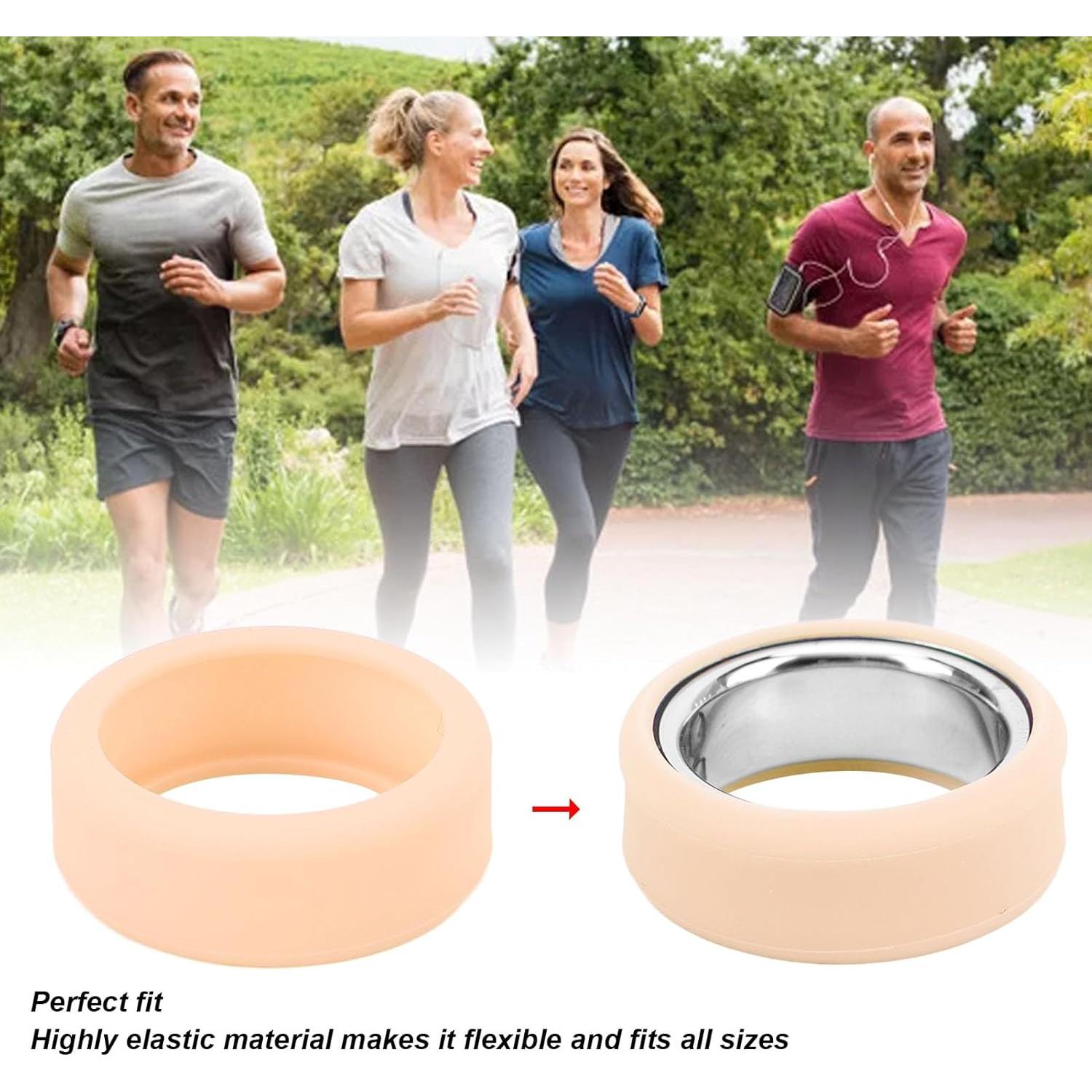 Protector de Silicona para Anillo Inteligente Bewinner Rosa