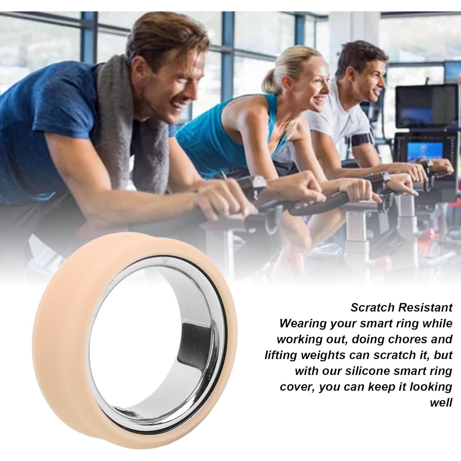 Protector de Silicona para Anillo Inteligente Bewinner Rosa