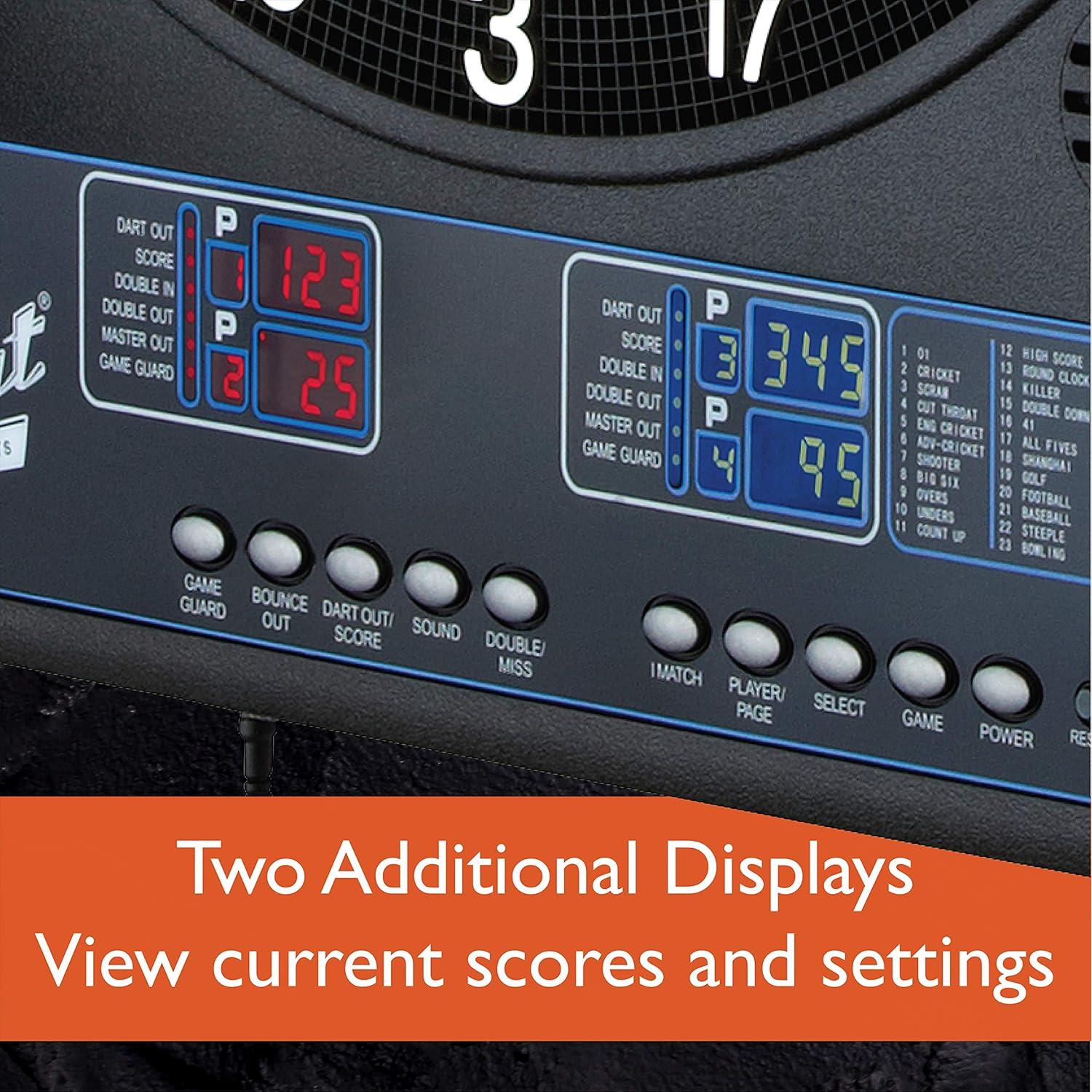 Tablero de Dardos Electrónico Fat Cat Mercury 34.29 cm con Armario