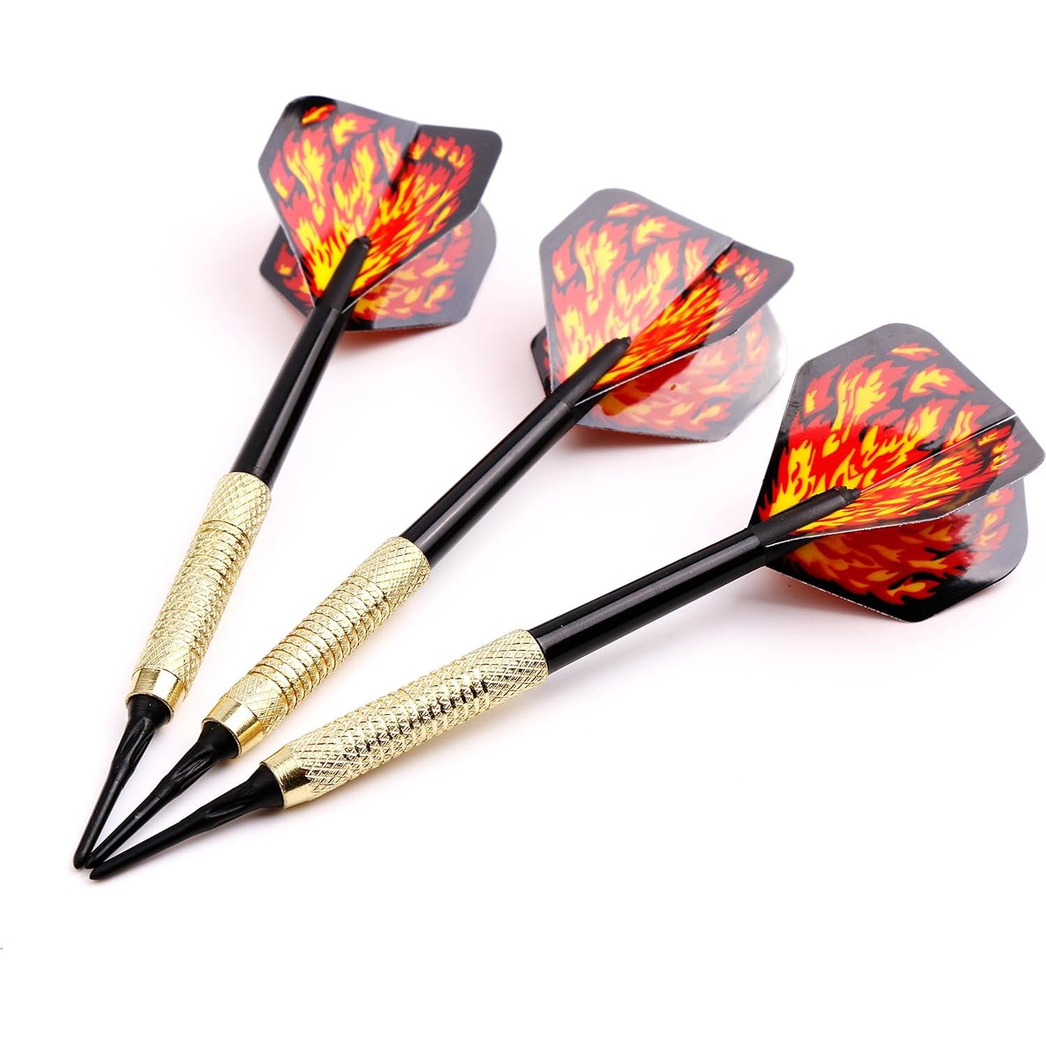 Dardos de Punta Blanda MaxMau 18 Piezas para Electrónico