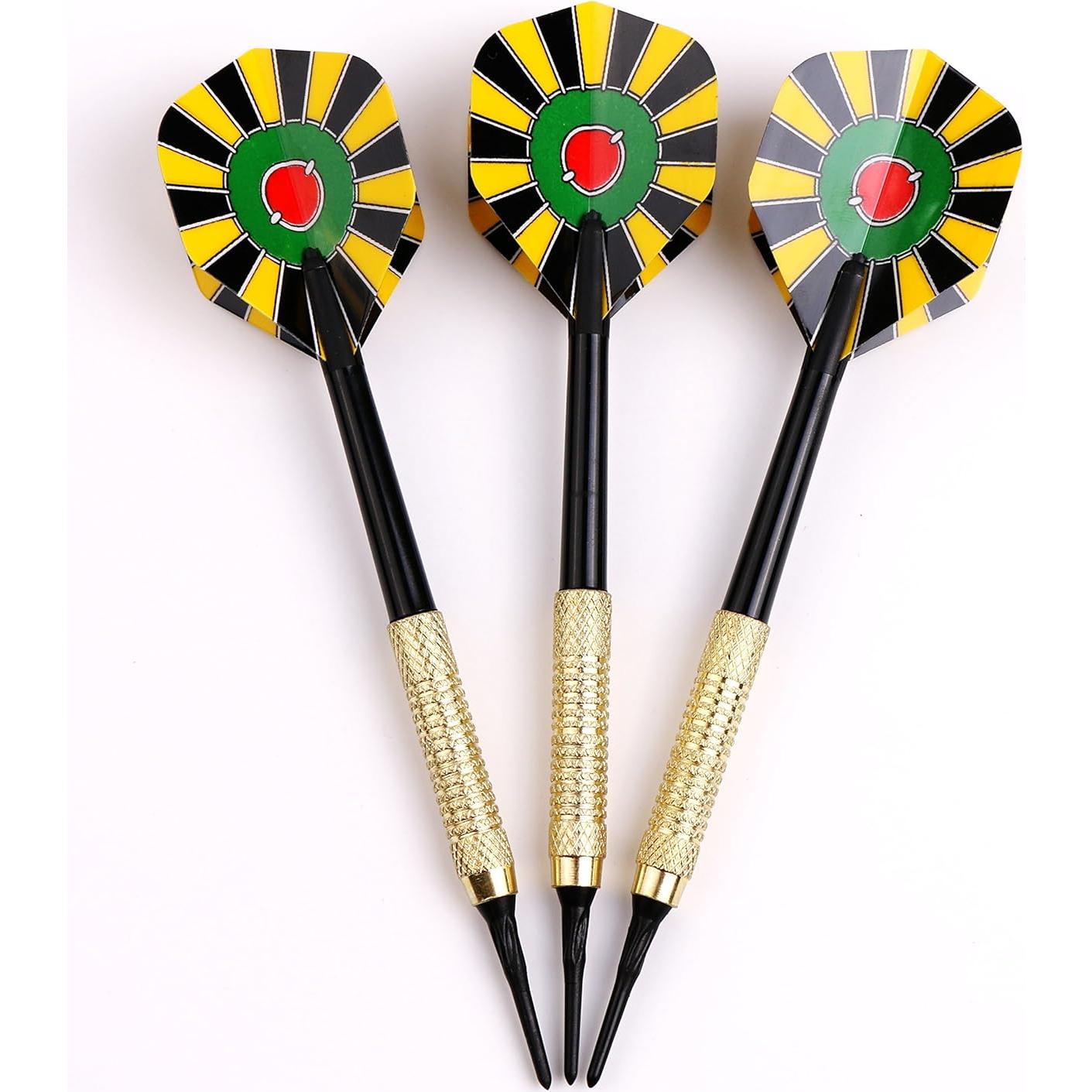 Dardos de Punta Blanda MaxMau 18 Piezas para Electrónico