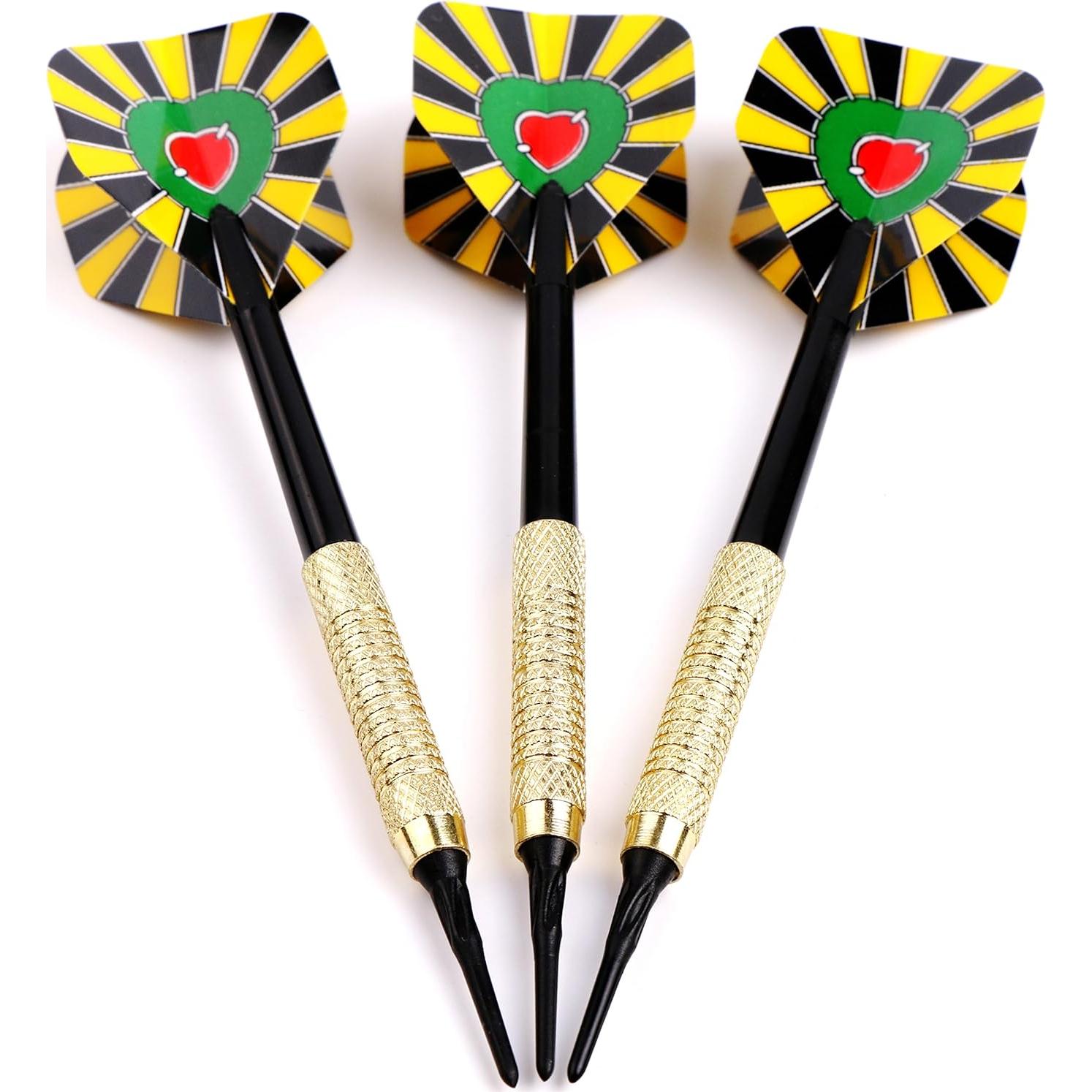 Dardos de Punta Blanda MaxMau 18 Piezas para Electrónico