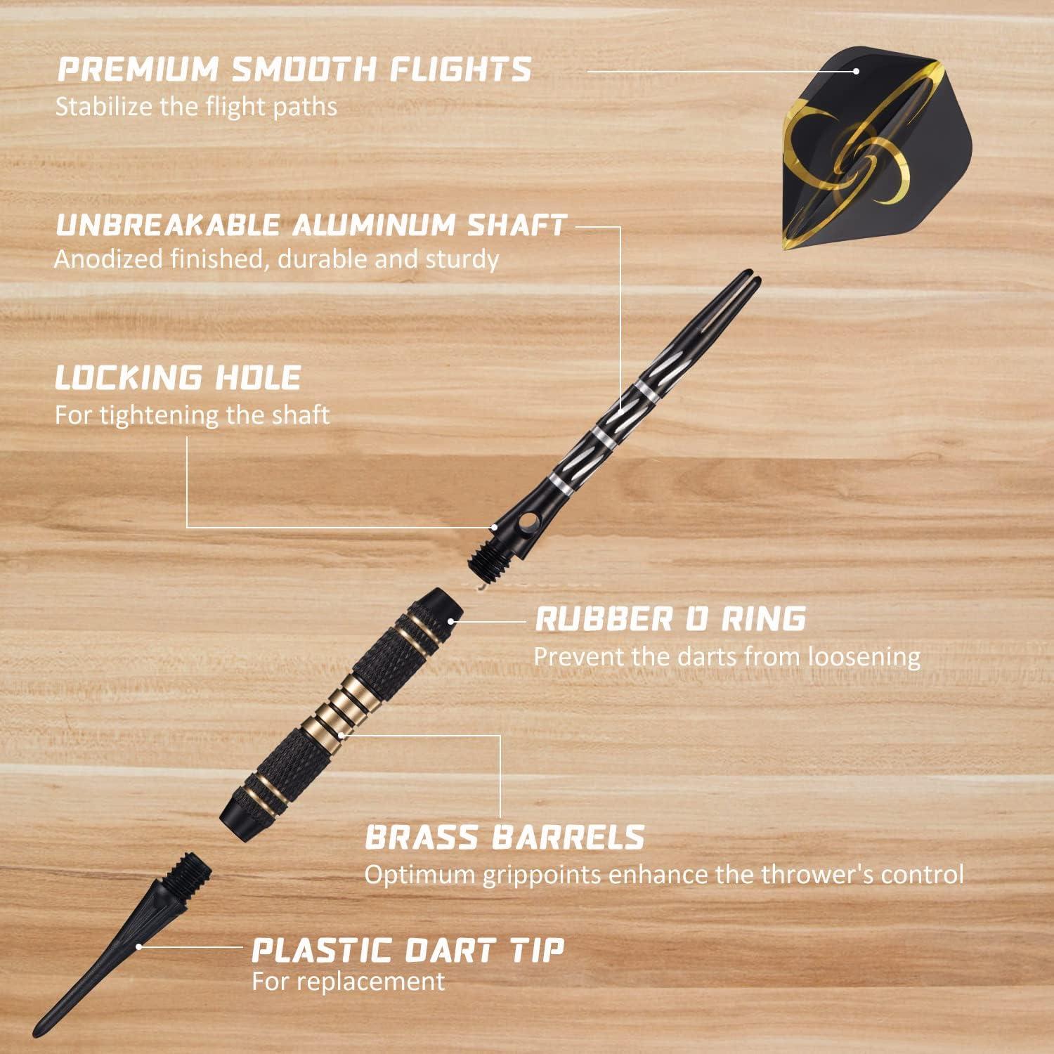 Tablero de Dardos Electrónico Yirinatek Vintage 50.96x50.96cm