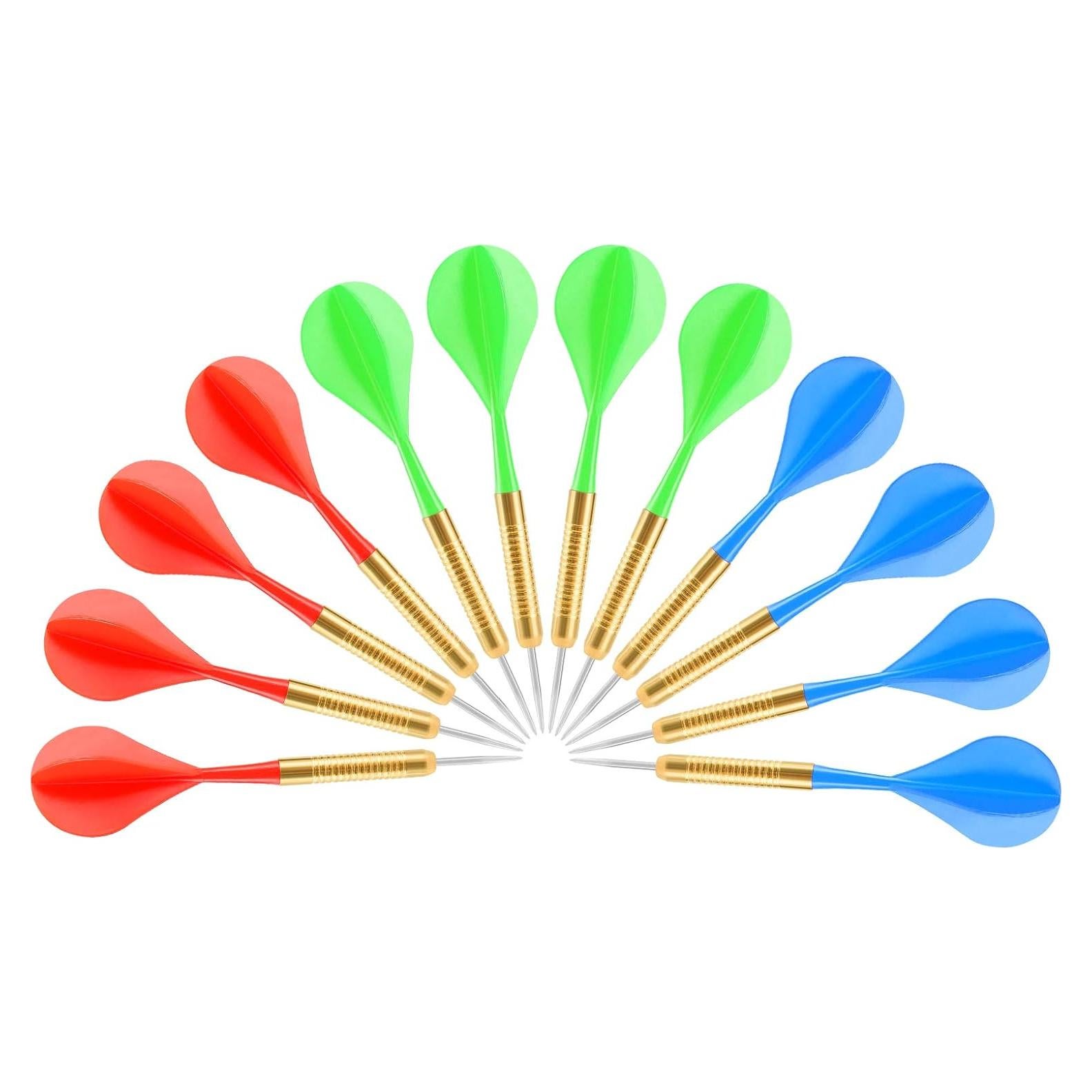 Juego de Dardos de Punta de Acero Accmor 12 Piezas 18g