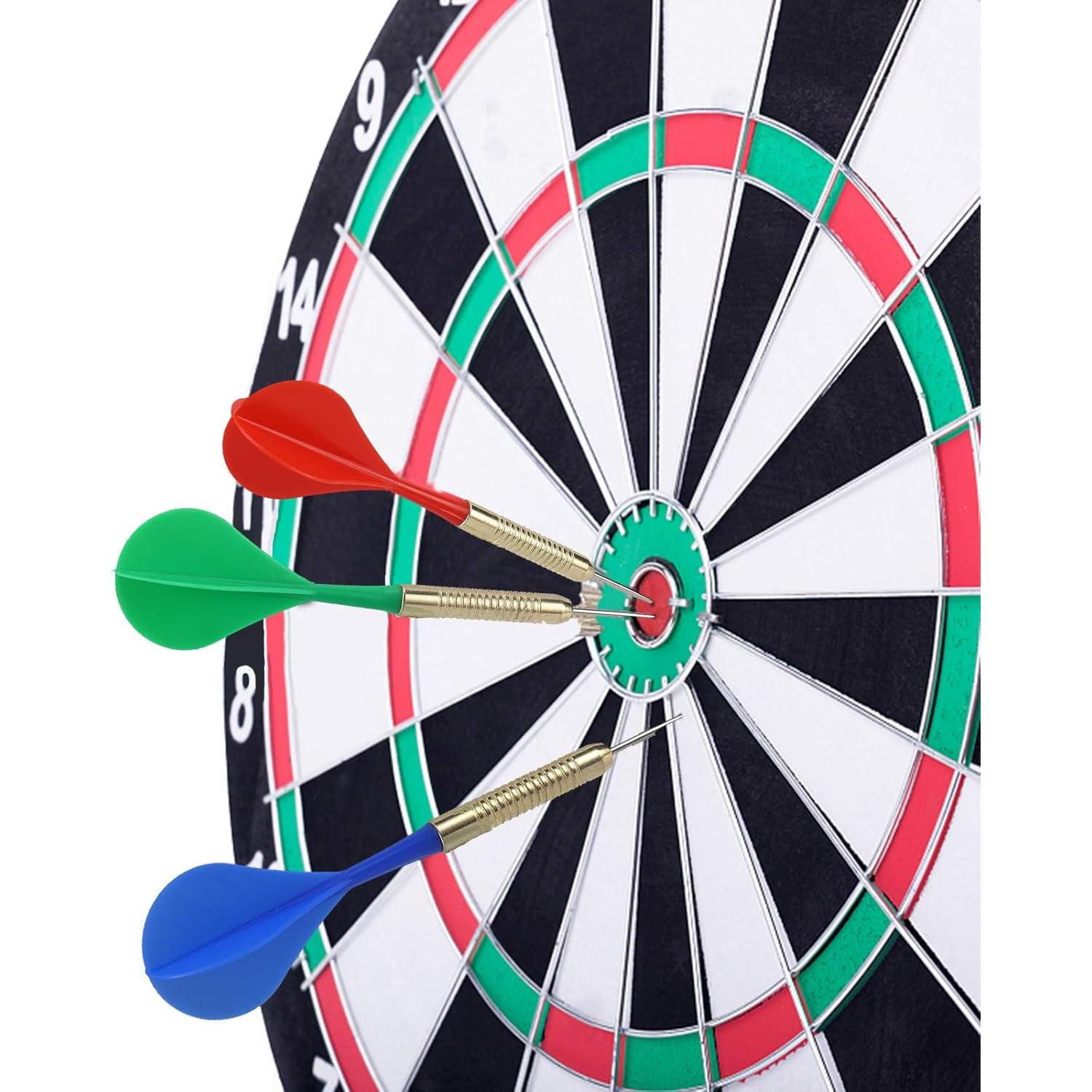 Juego de Dardos de Punta de Acero Accmor 12 Piezas 18g