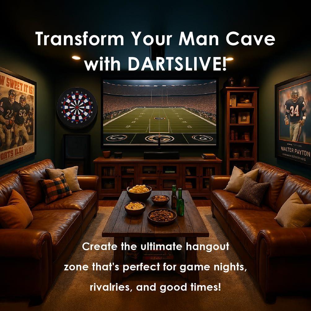 Tablero de Dardos Electrónico DARTSLIVE Home 39.37 cm Bluetooth