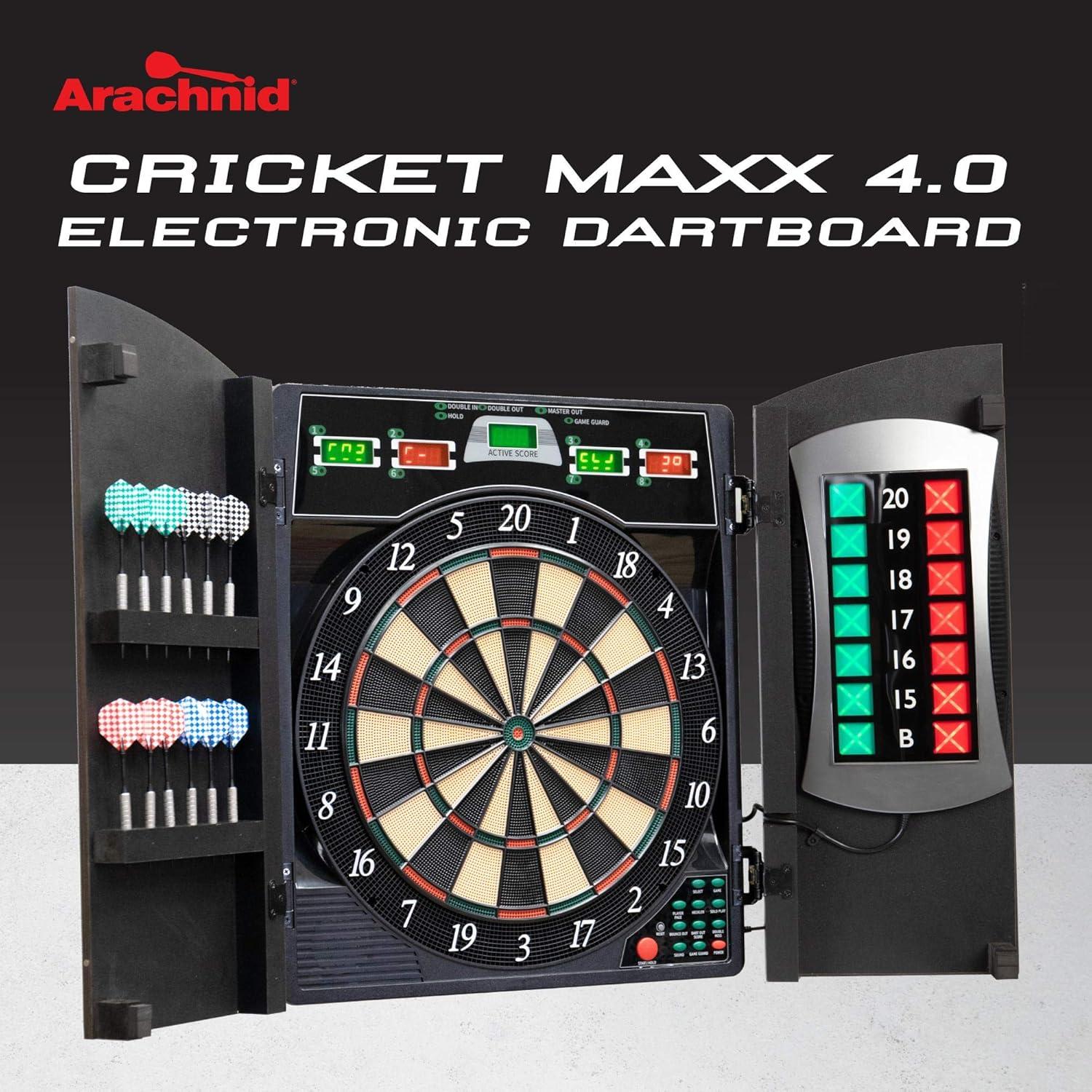 Conjunto de Dianas Electrónicas Arachnid Cricket Maxx 4.0