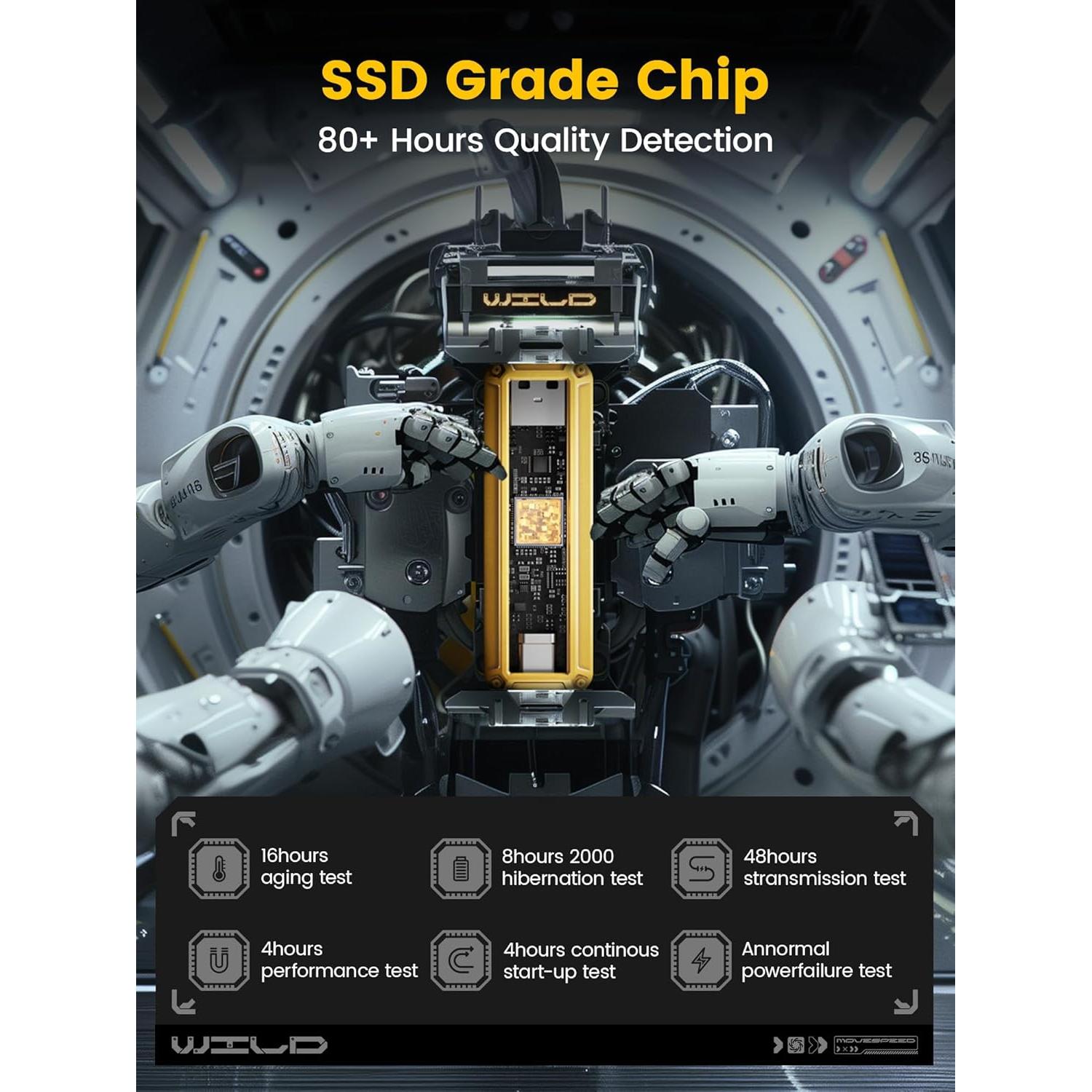 SSD Externo MOVESPEED 1TB USB 3.2 Tipo-C 1000MB/s