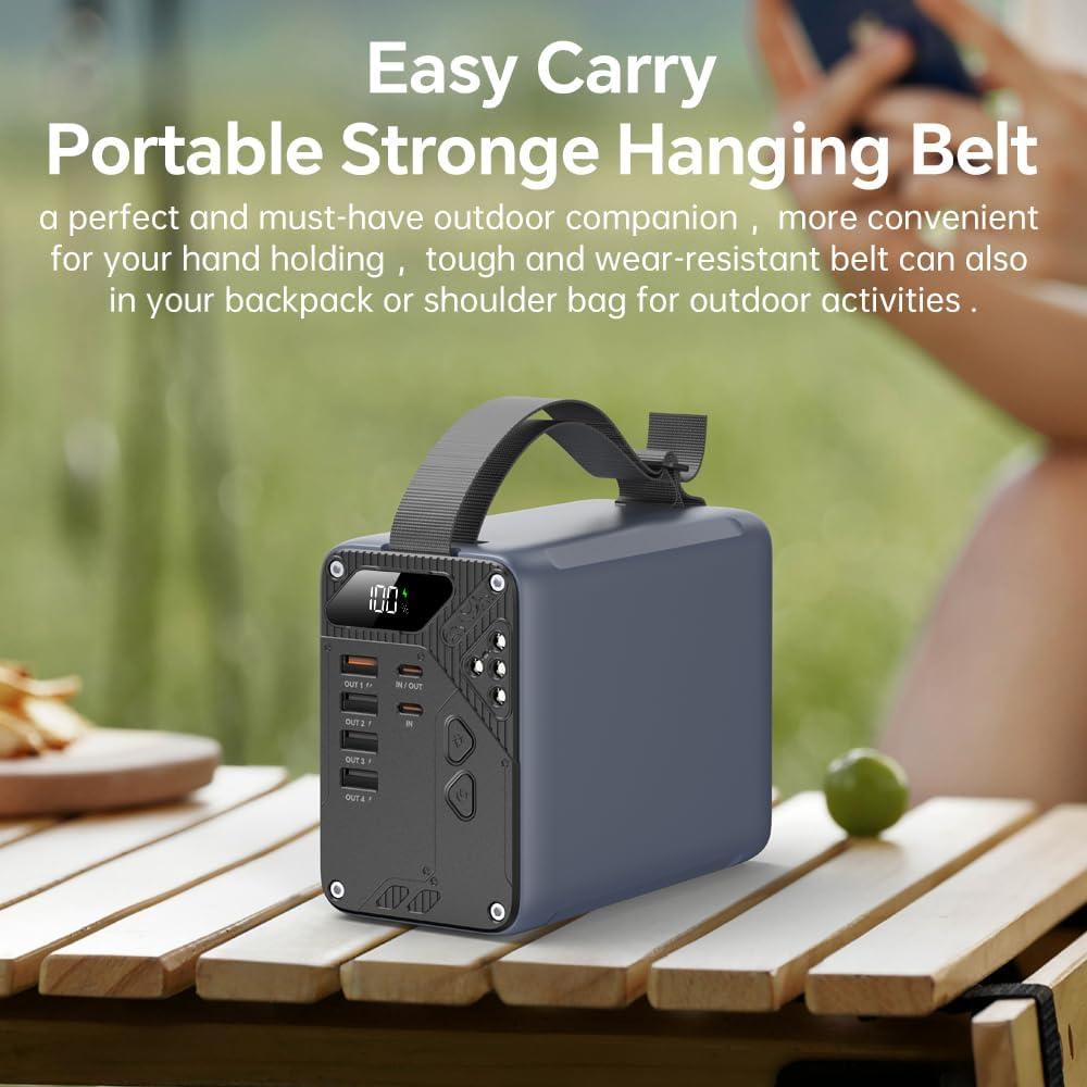 Banco de Energía 80000mAh KONFULON Carga Rápida USB-C 30W