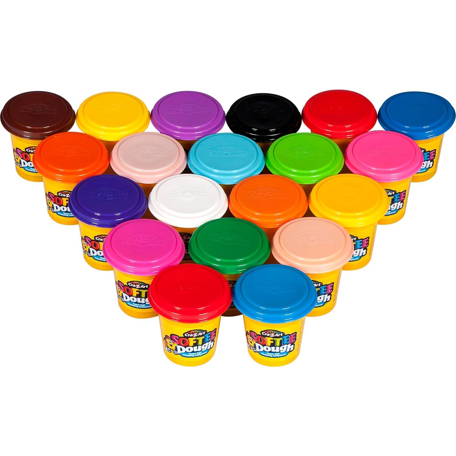 Cra-Z-Art Softee Dough 20 Colores Masa Creativa