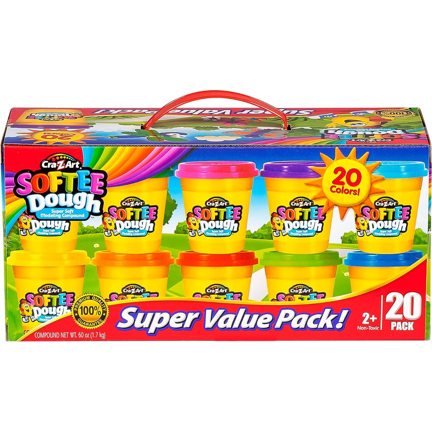 Cra-Z-Art Softee Dough 20 Colores Masa Creativa