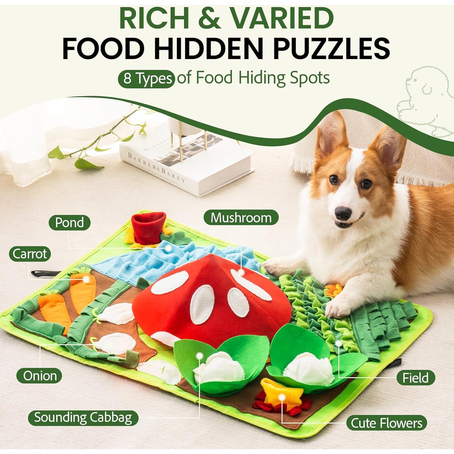 Alfombra de Olfateo Mewoo para Perros 70.1x50.8 cm Mejorada