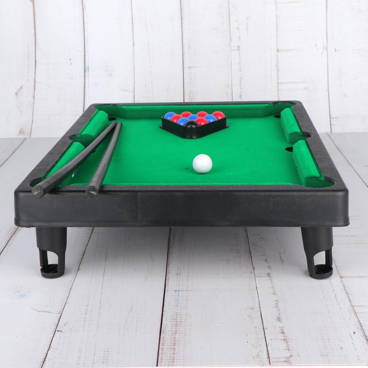 Mesa de Billar Miniatura Power Ling CC 30x22 cm para 2 Jugadores