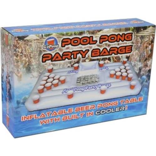 Mesa Flotante Beer Pong GoPong con Enfriador y Portavasos