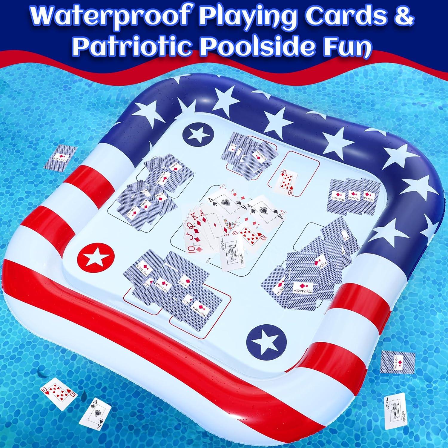 Mesa Flotante Inflable AMENON 2 en 1 para Piscina 91x91cm