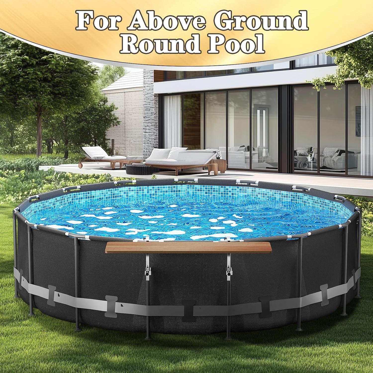 Barra de piscina Utheer con mesa lateral para bebidas 119.88x27.94 cm