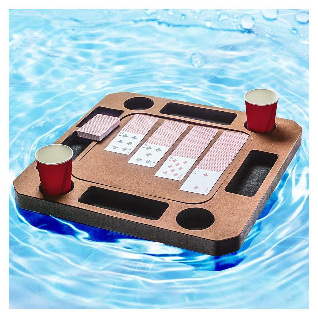 Bandeja Flotante para Juegos GNYO - Soporte de Bebidas y Snacks