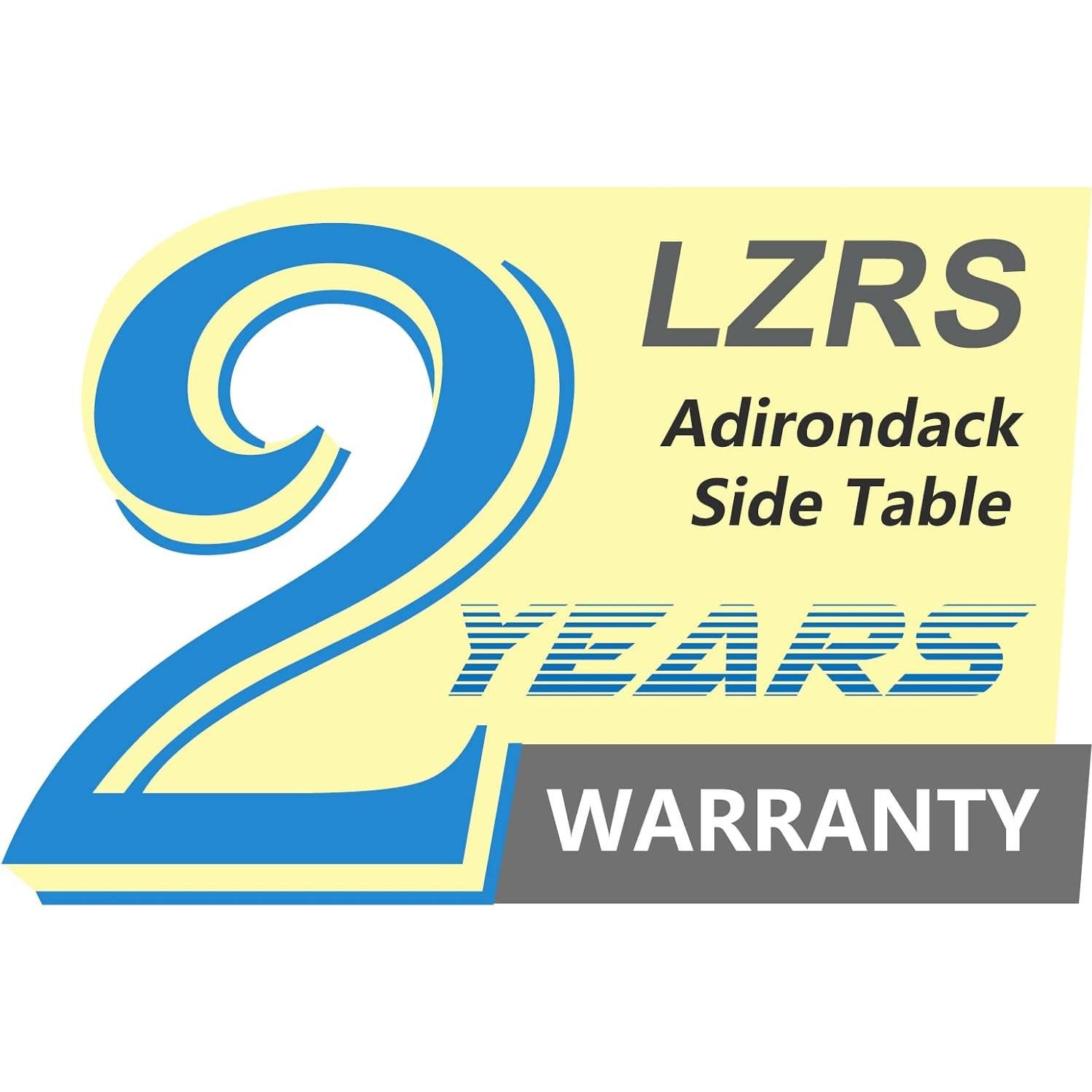 Mesa Lateral Redonda LZRS Turquesa para Patio y Jardín