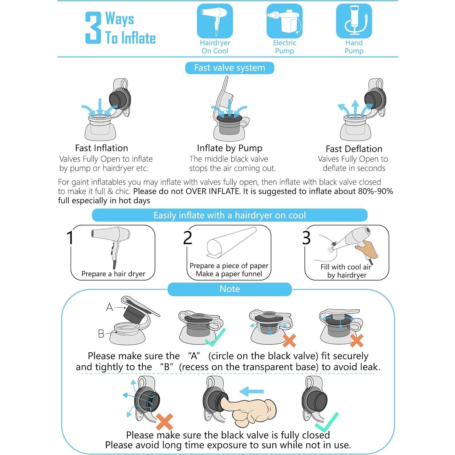 Flotador Inflable Beer Pong Jasonwell 1.83m con Cooler y 8 Pelotas
