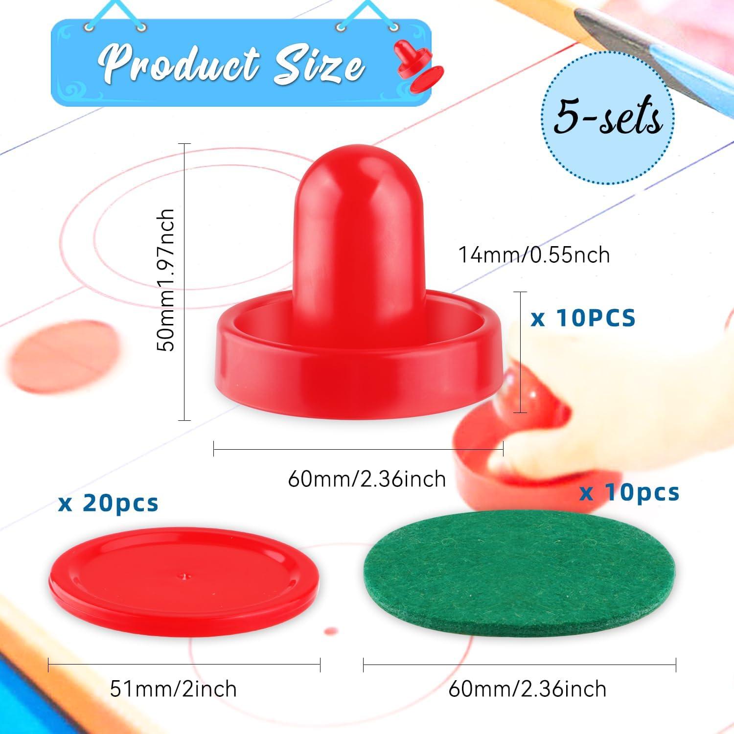 5 Sets de Discos de Aire Rojo BOSMIOW - Accesorios de Reemplazo