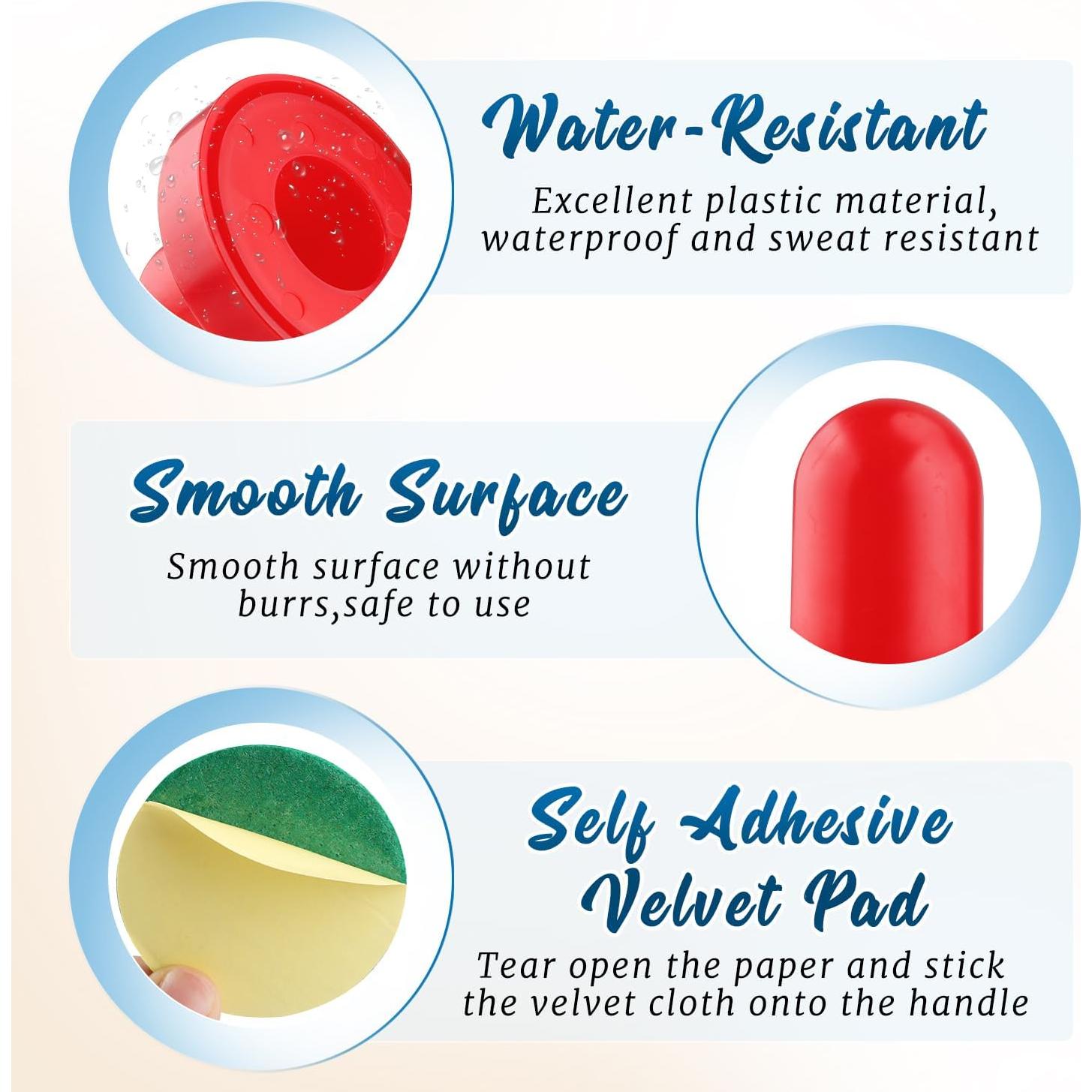 5 Sets de Discos de Aire Rojo BOSMIOW - Accesorios de Reemplazo