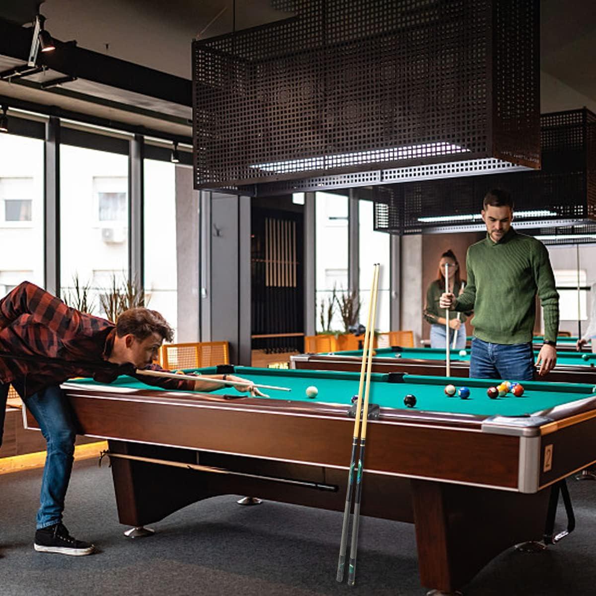 Soporte de Tacos de Billar Portátil Torpsports - Mini 4 Agujeros