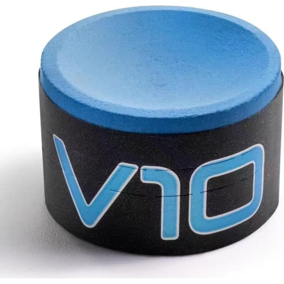 Soporte de Tiza de Billar YEUEK Redondo Aluminio Azul