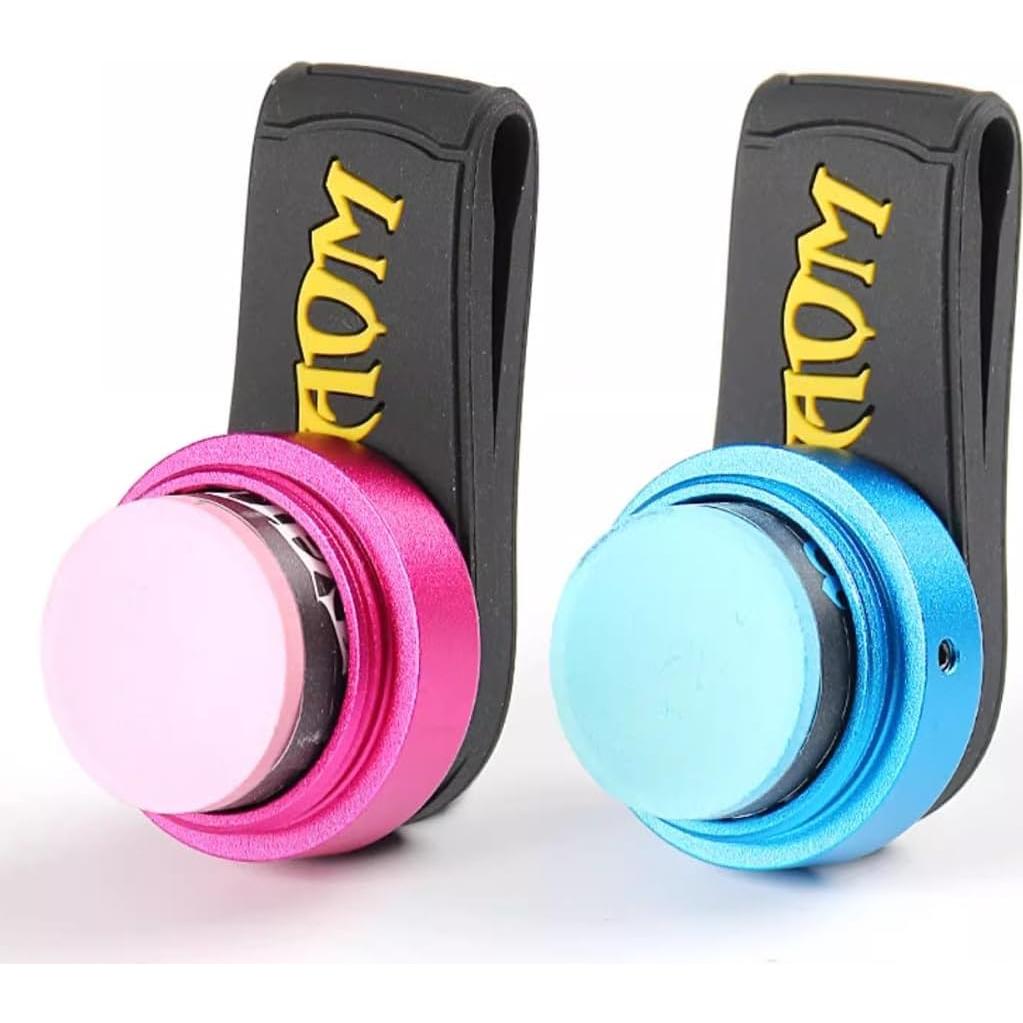 Soporte de Tiza de Billar YEUEK Redondo Aluminio Azul