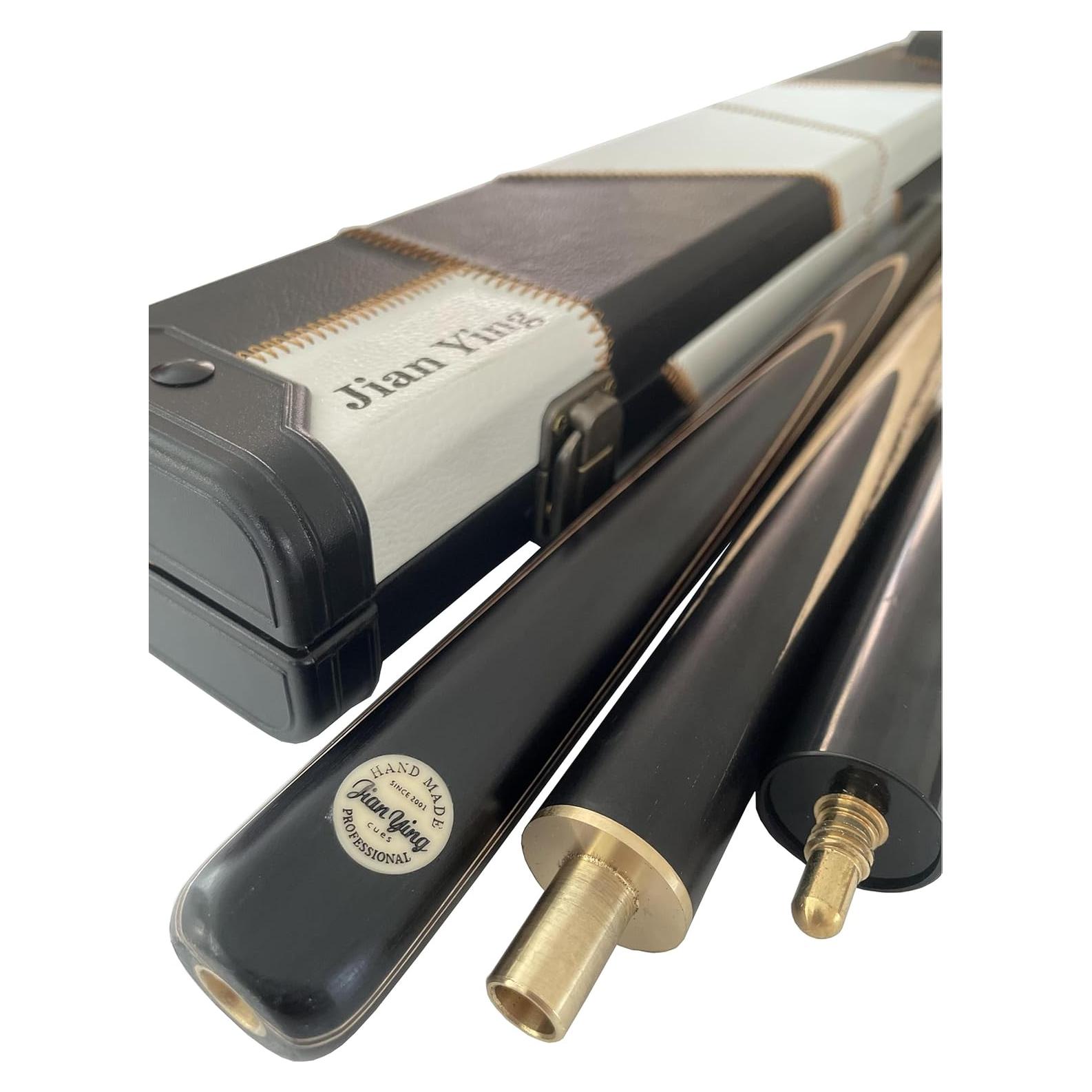 Juego de tacos de billar Jian Ying SC18 57" con estuche