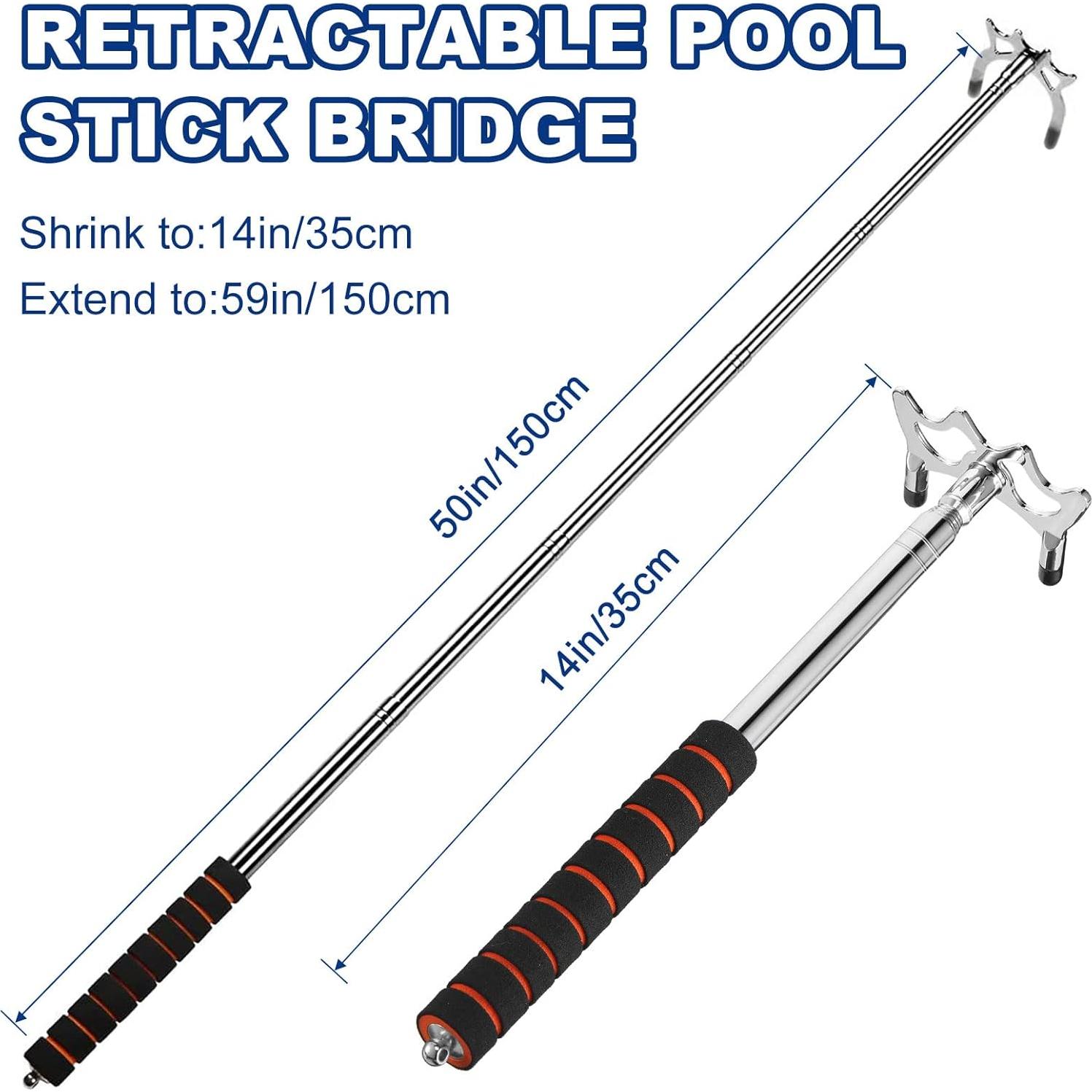 Puente Retráctil para Taco de Billar Skylety 35-150 cm