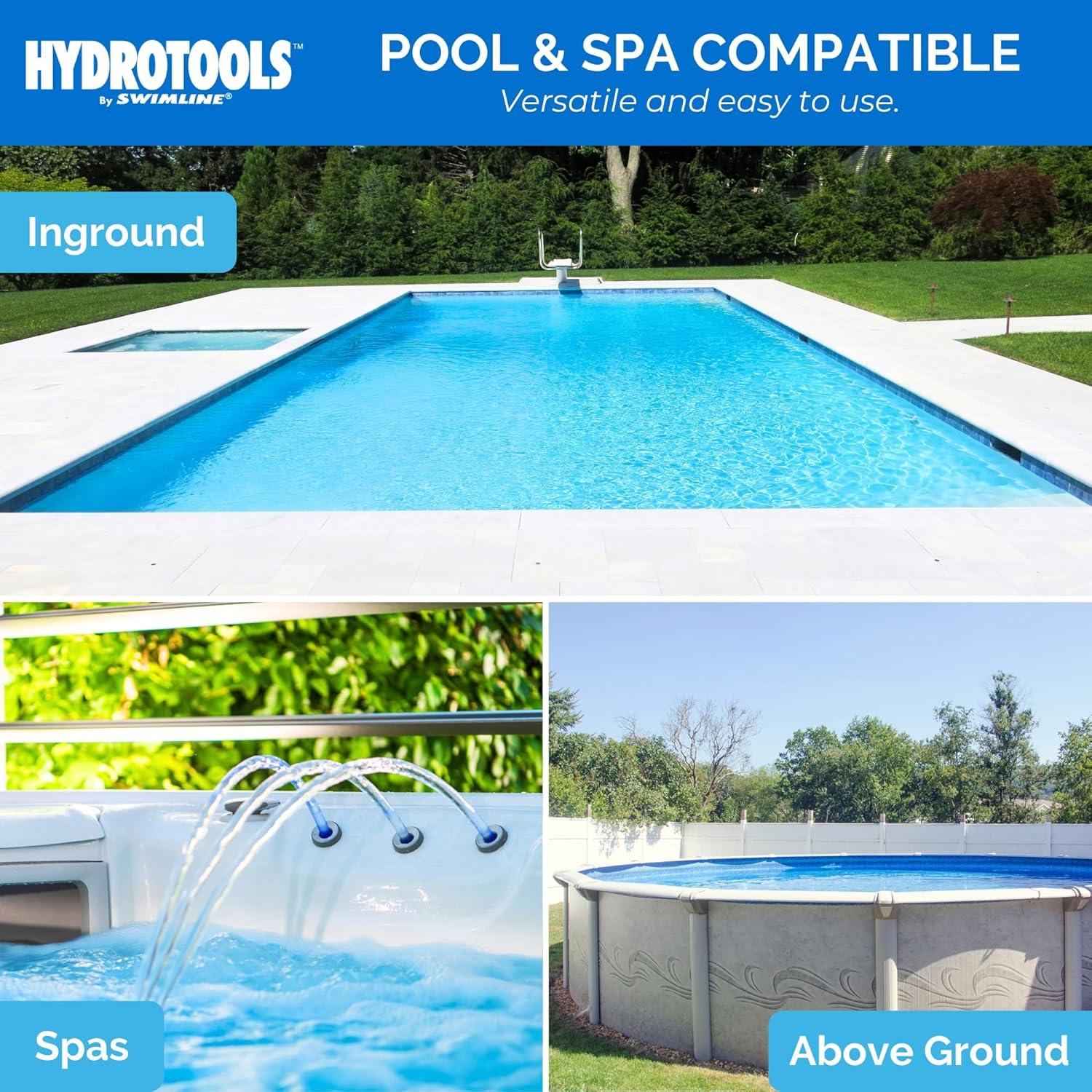 Dispensador Flotante de Cloro Swimline Hydrotools 0.54 kg LED Solar